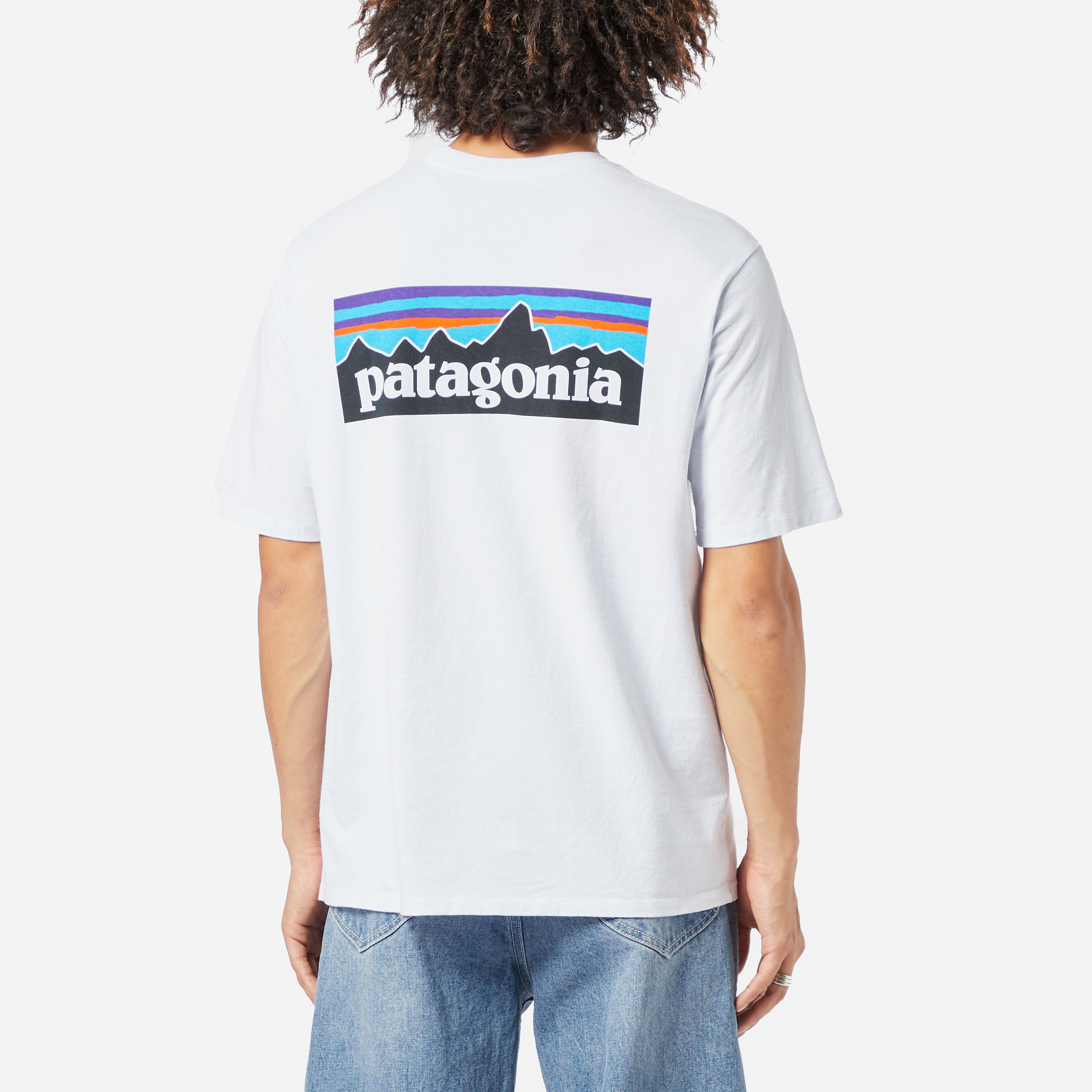 Patagonia P6 Logo Organic T-Shirt, White