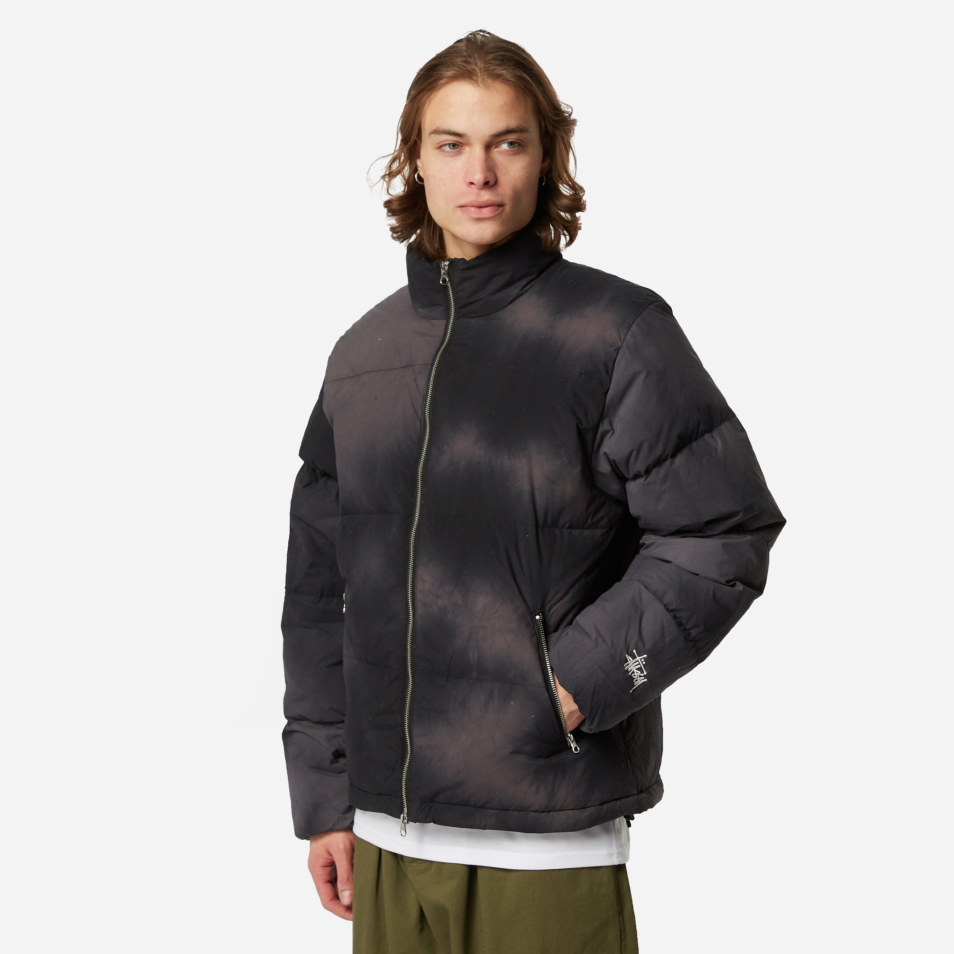 Stussy down puffer jacket hot sale