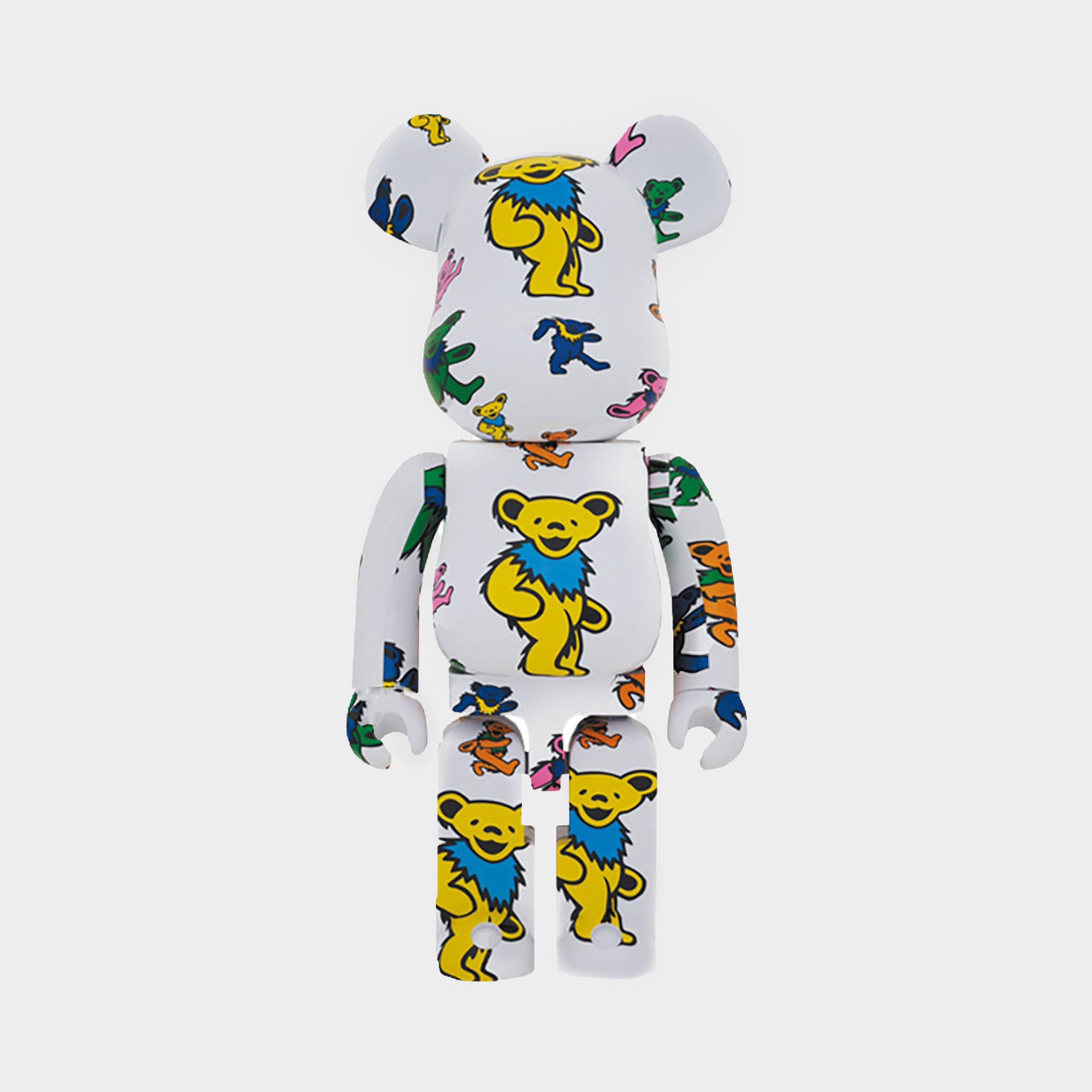 Medicom BE@RBRICK Grateful Dead Dancing Bears 1000% in White