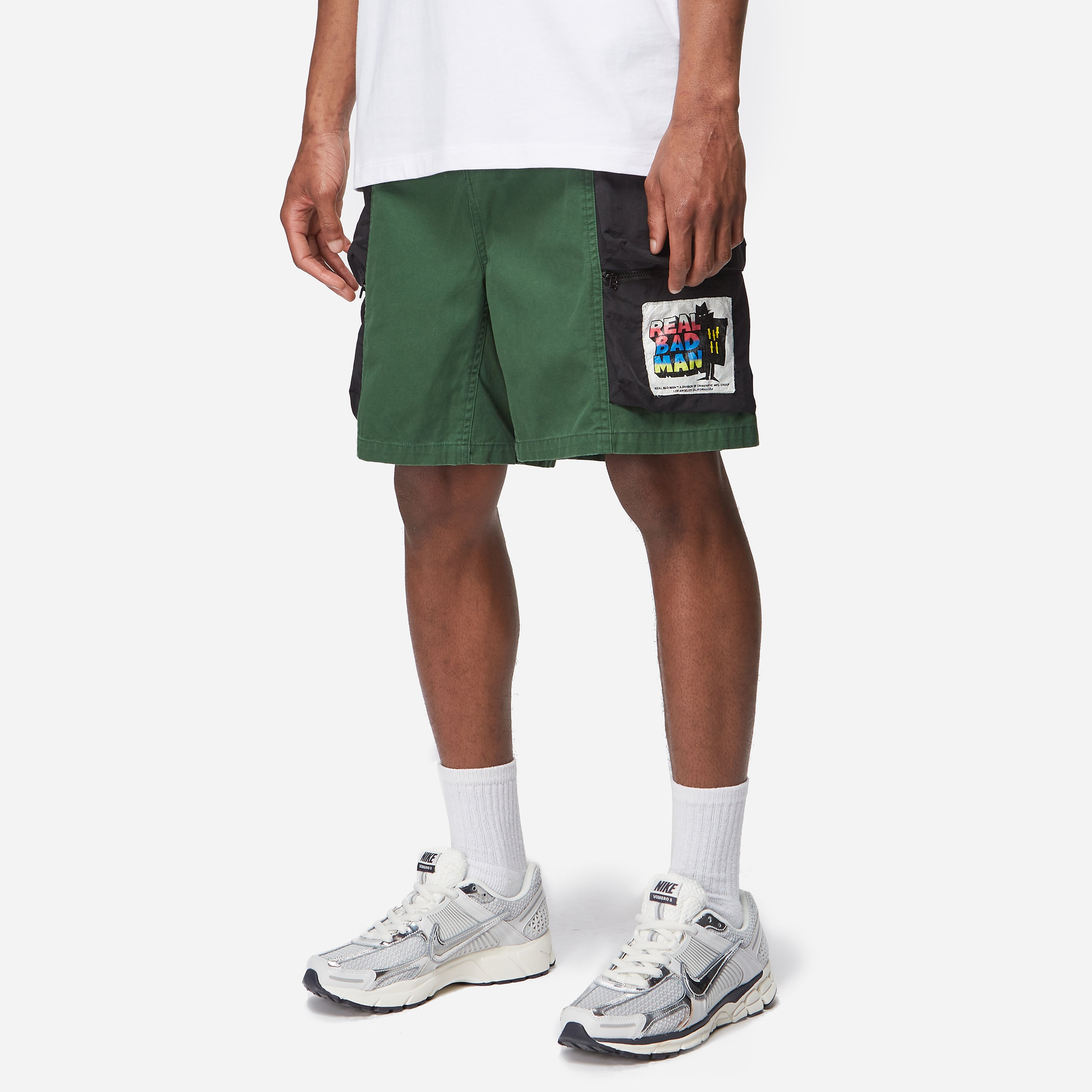 Real Bad Man Carryall Hiker Short, Green