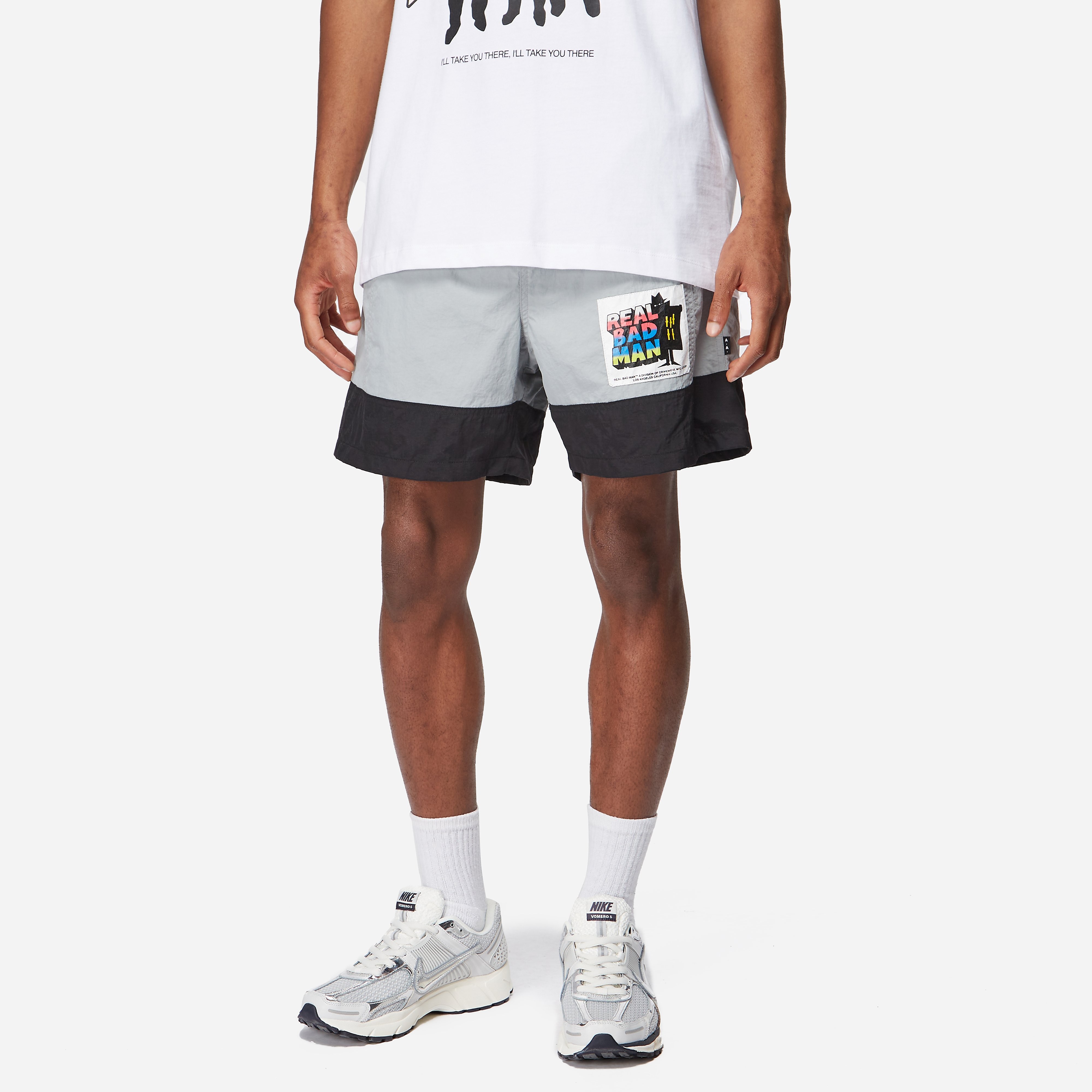 Real Bad Man Club Short, Grey