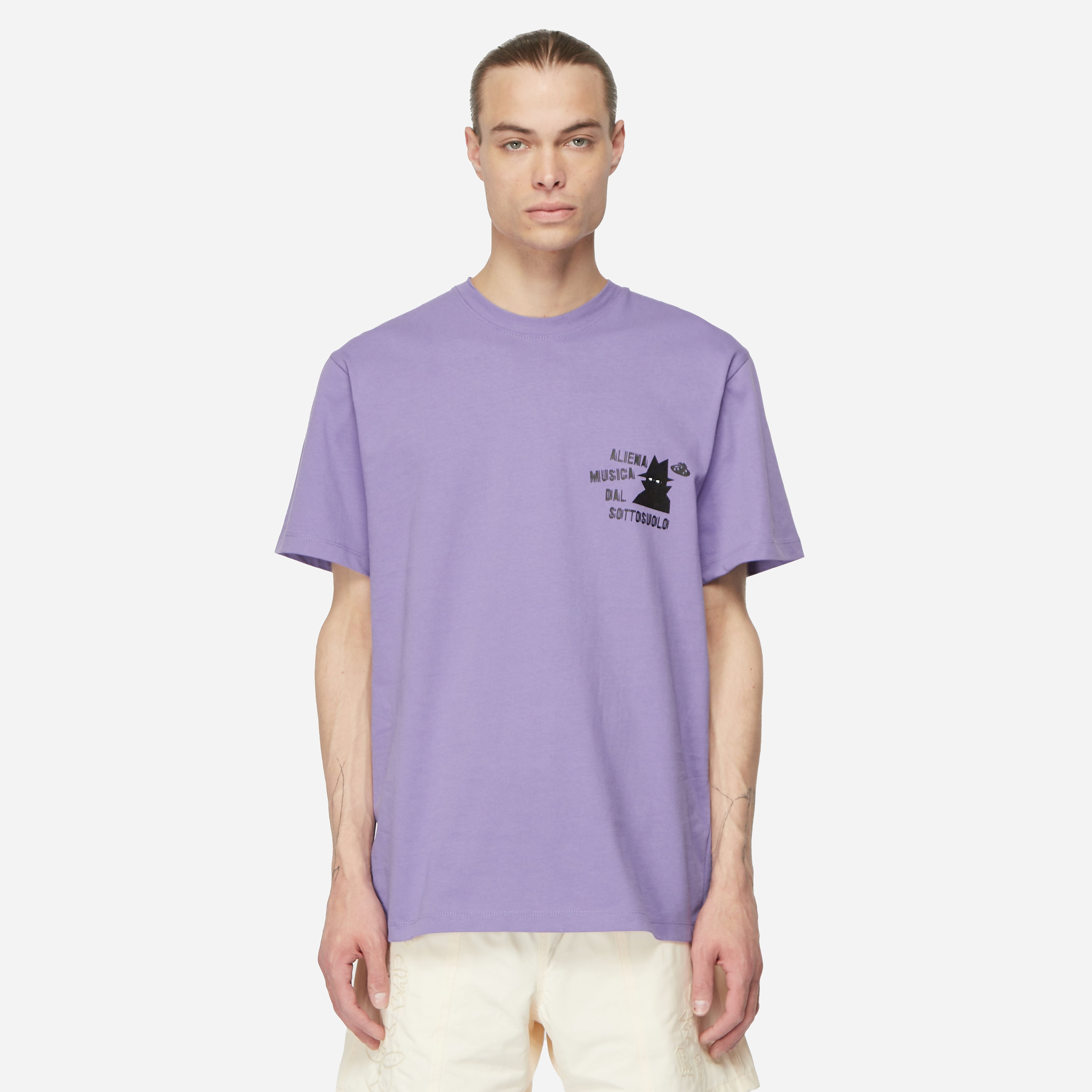 Real Bad Man Synth Lord SS Tee, Purple