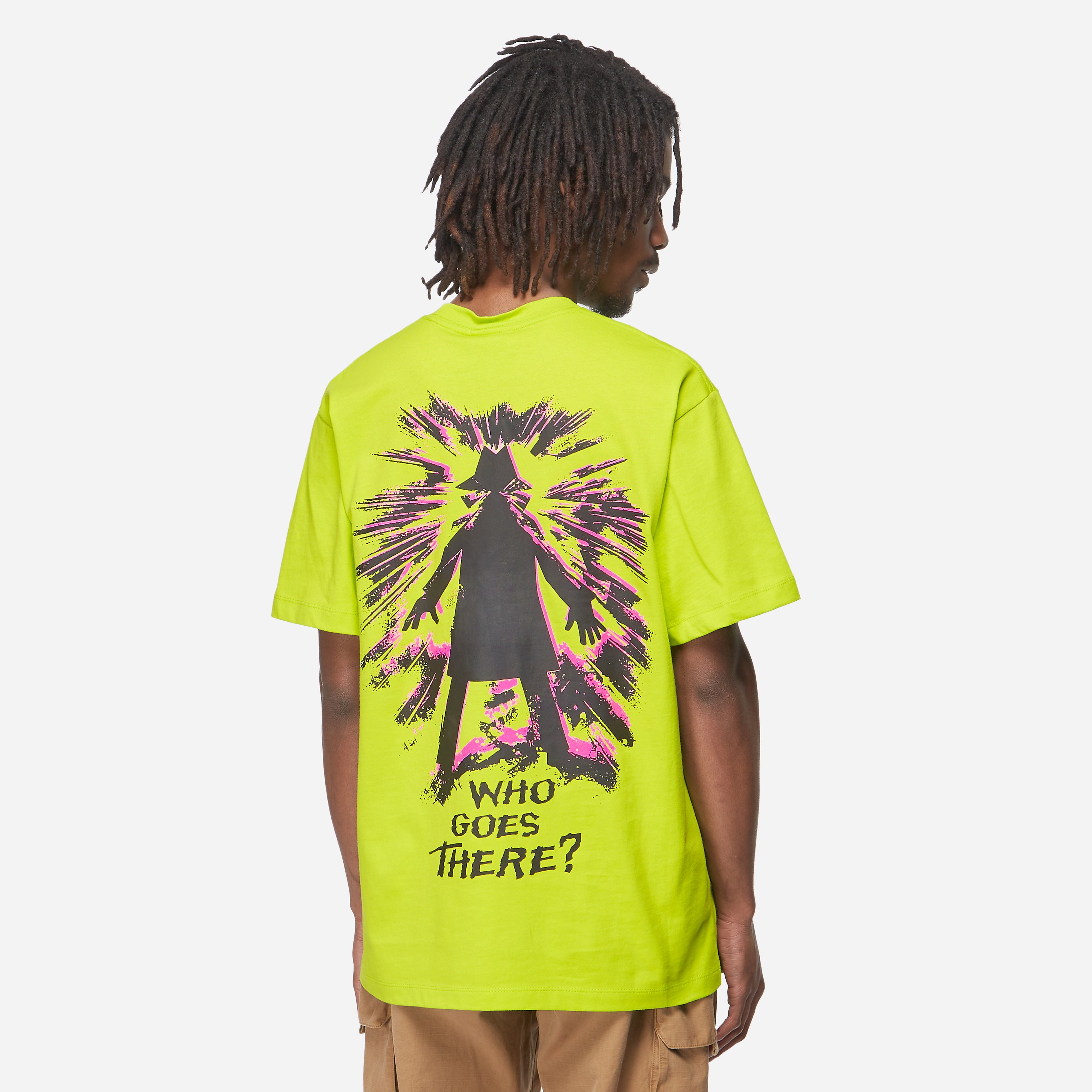 Real Bad Man Who Goes There T-Shirt, Yellow