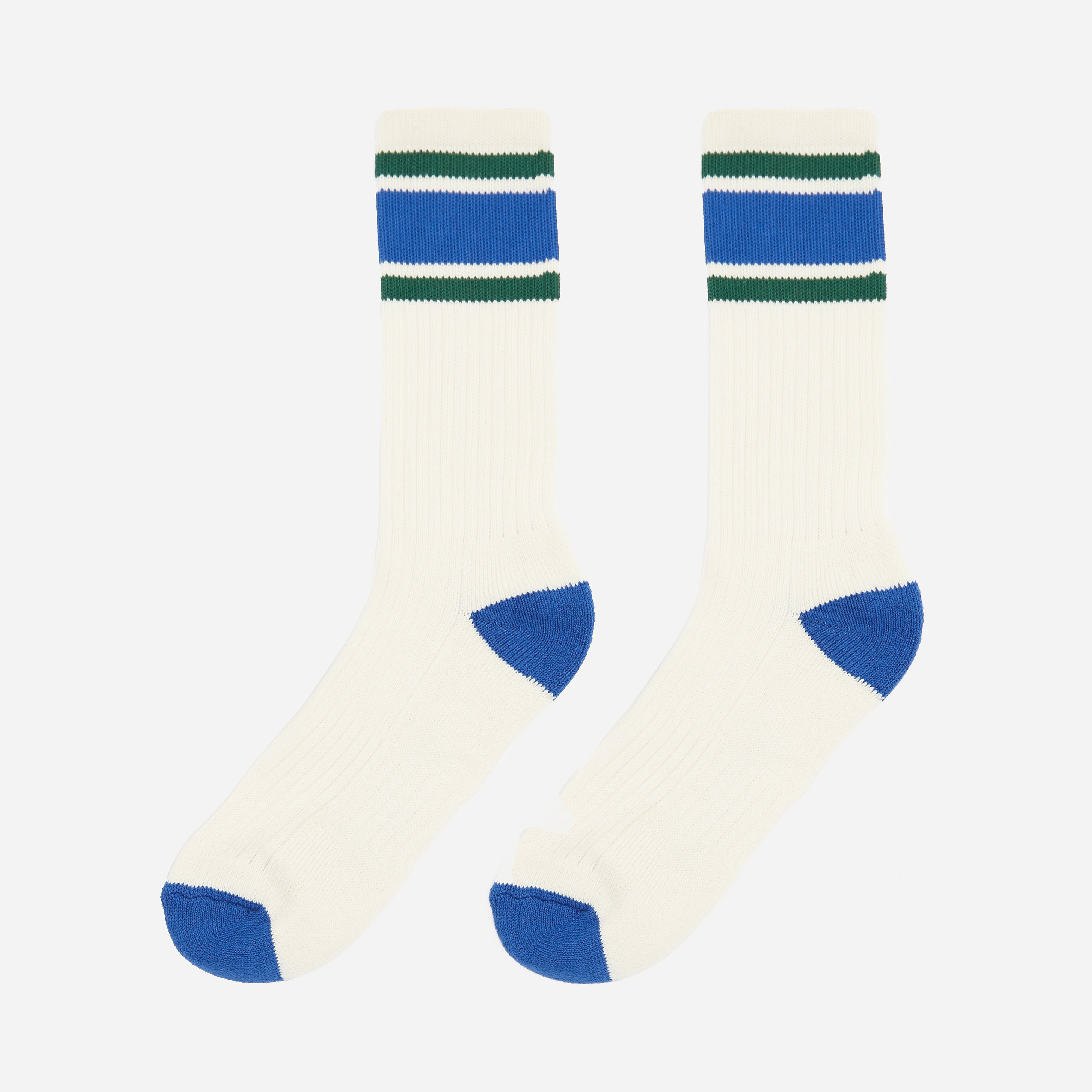 Ivy Ellis Zorn Sport Crew Sock, White