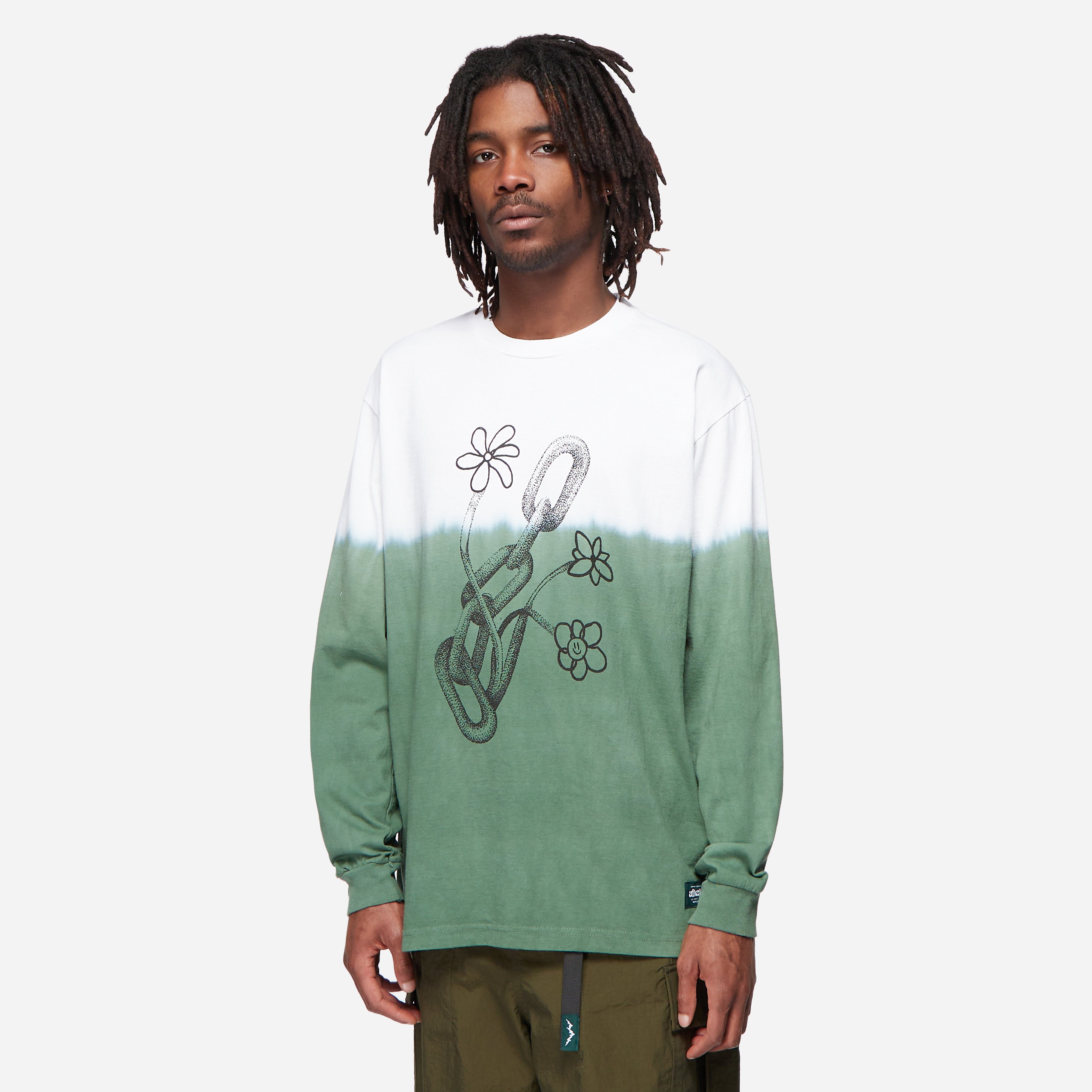 Afield Out Connect Long Sleeve T-Shirt, Green