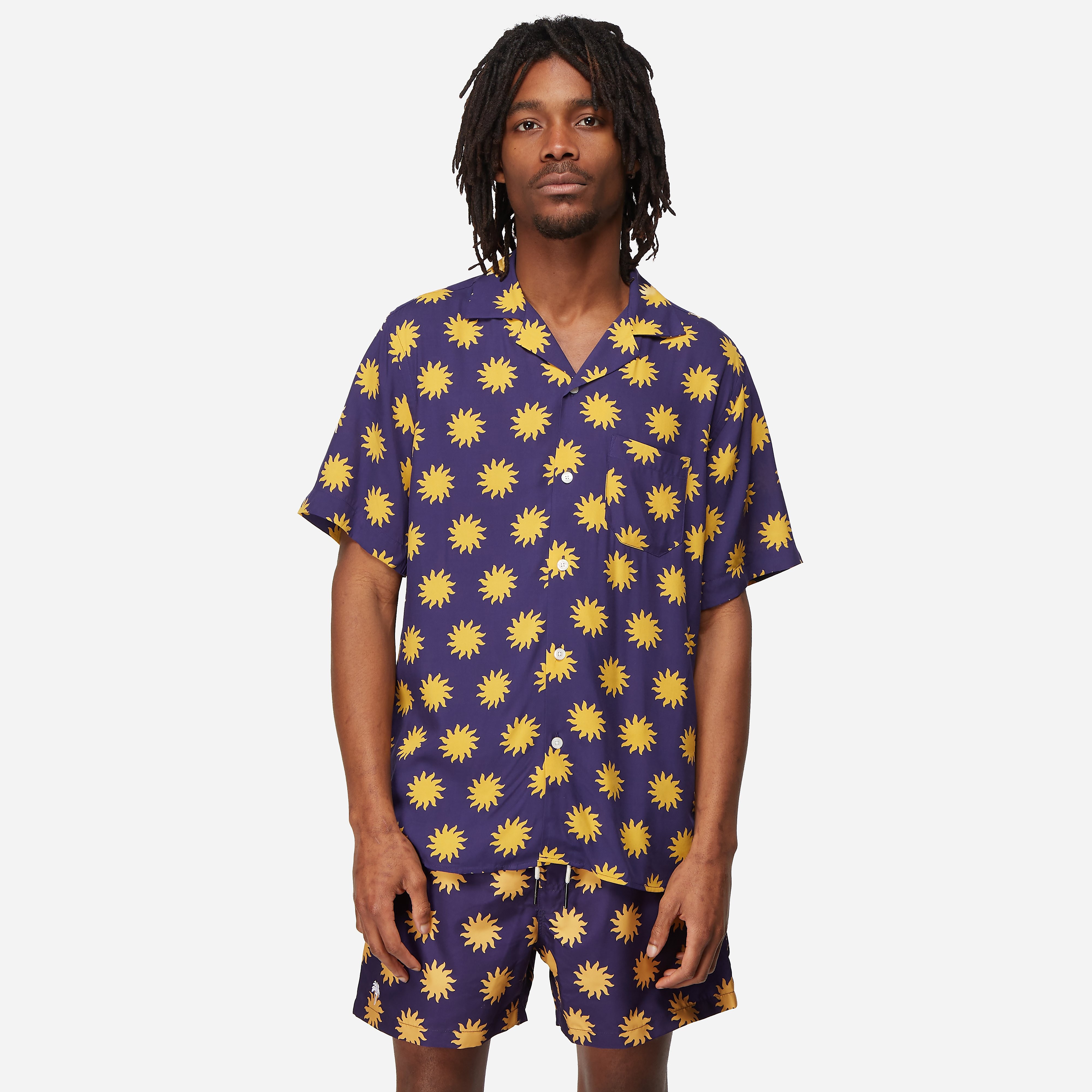 OAS Sunday Sun Shirt, Purple