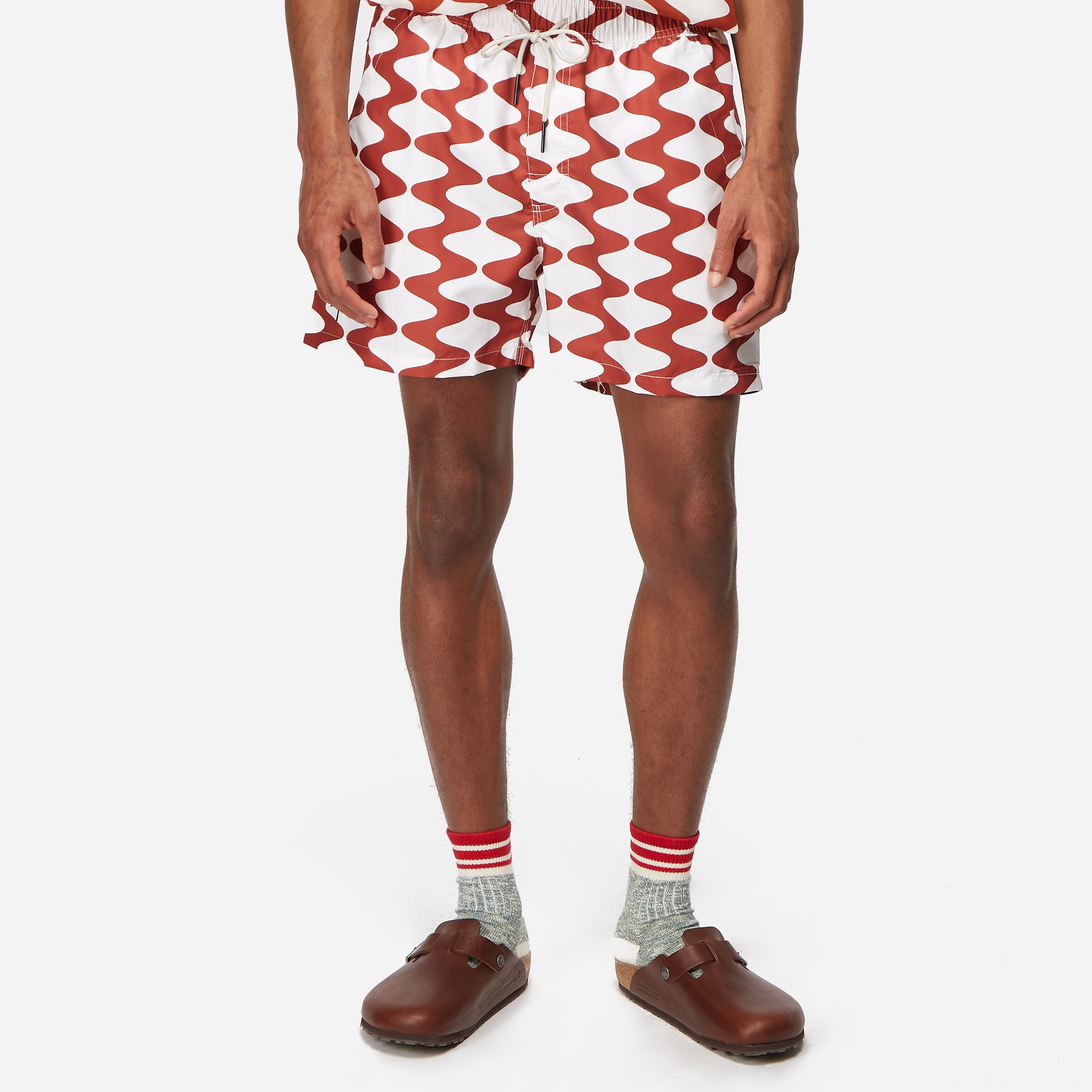 OAS Big Lauda Swimshort, Red