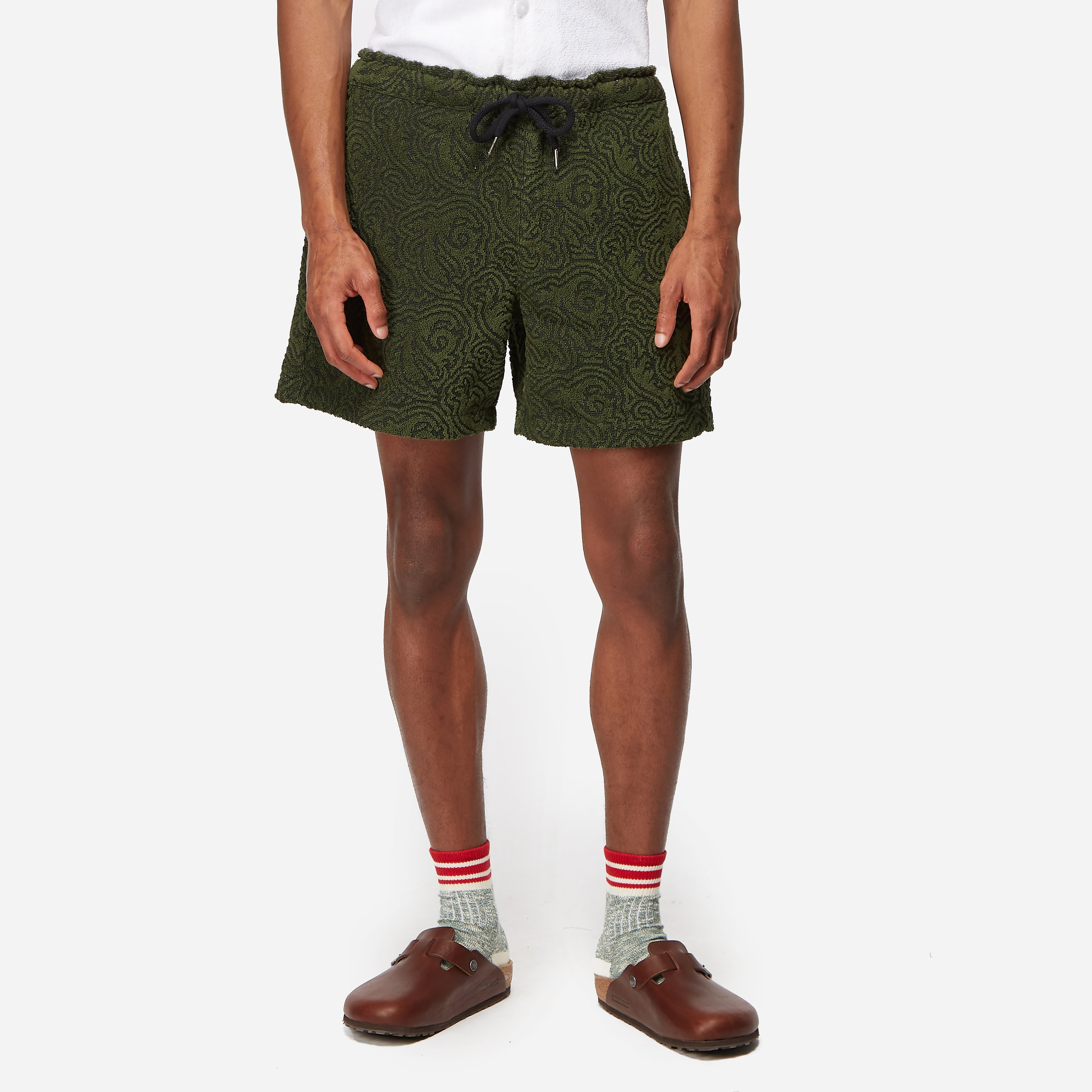 OAS Squiggle Swimshort, Green