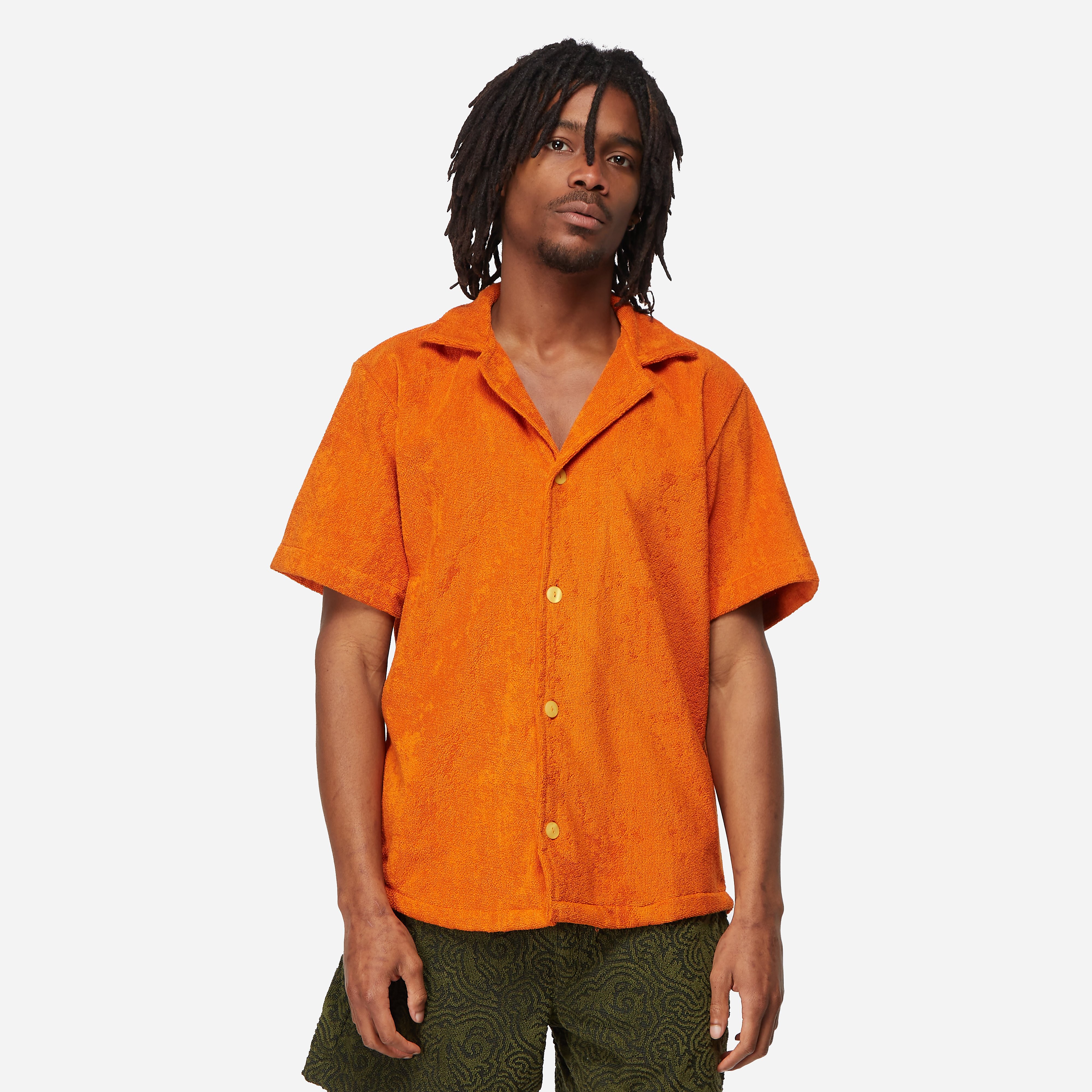 OAS Cuba Terry Shirt, Orange