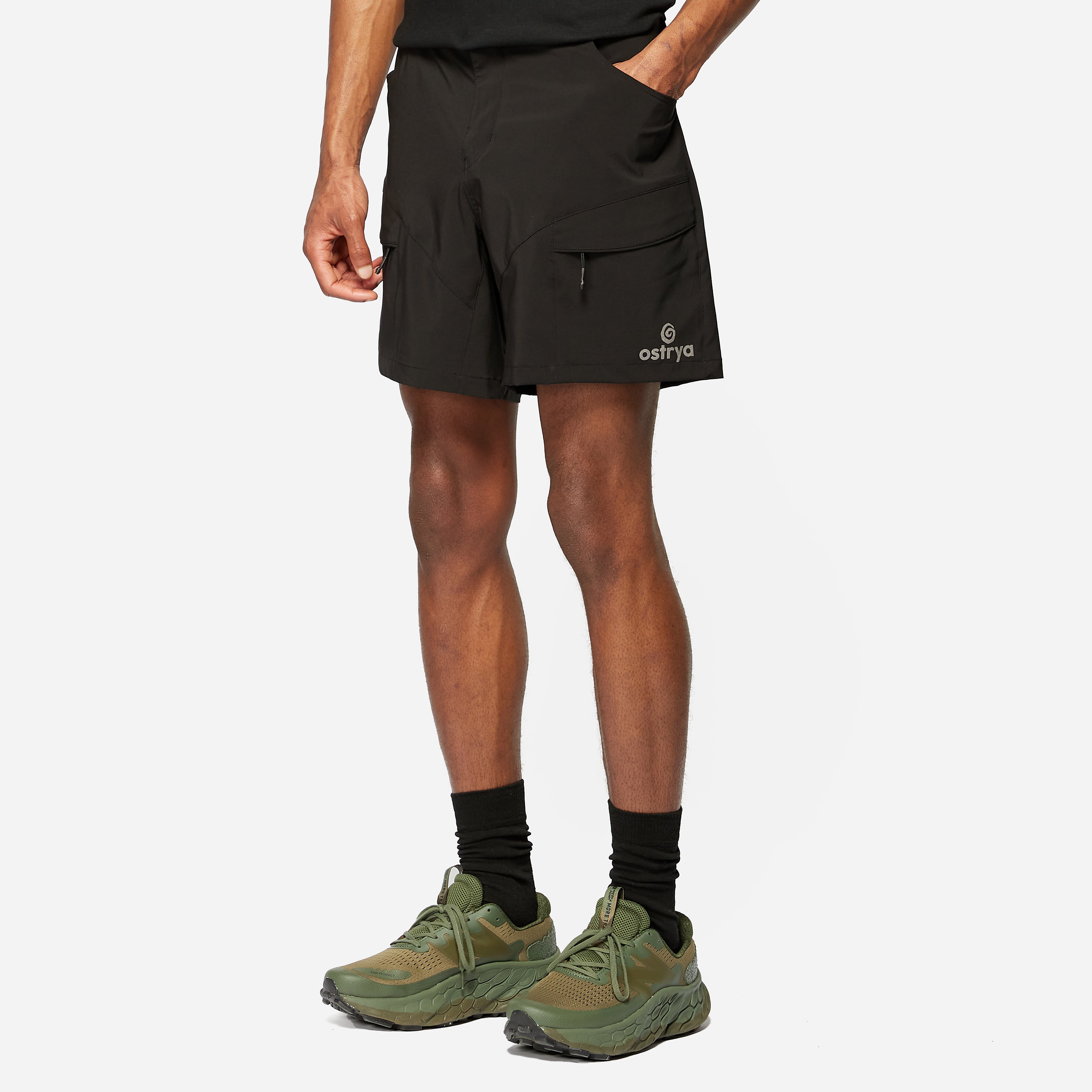 Ostrya Yarrow Hiking Short, Black