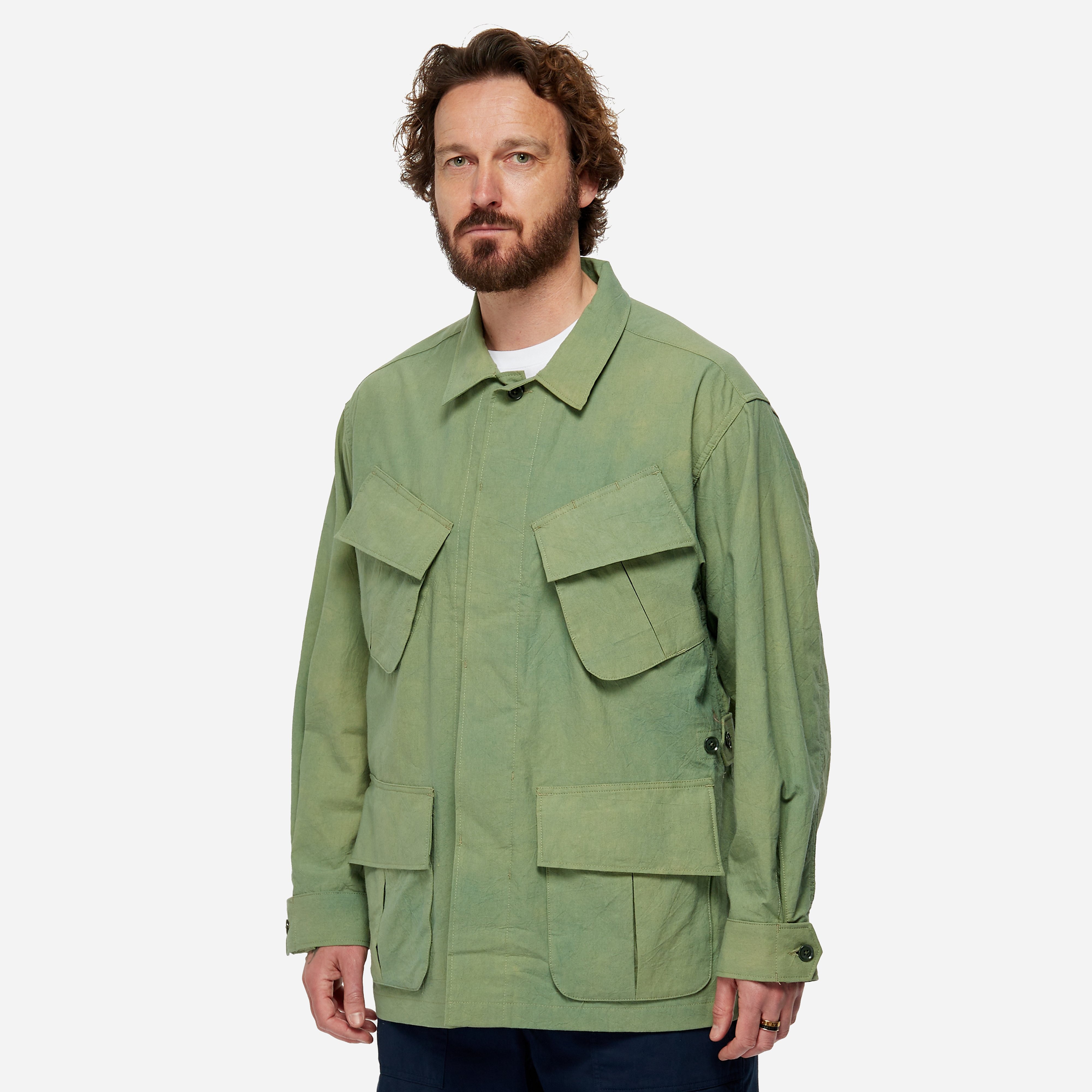 Engineered Garments Jungle Fatigue Jacket, Green | The Hoxton Trend