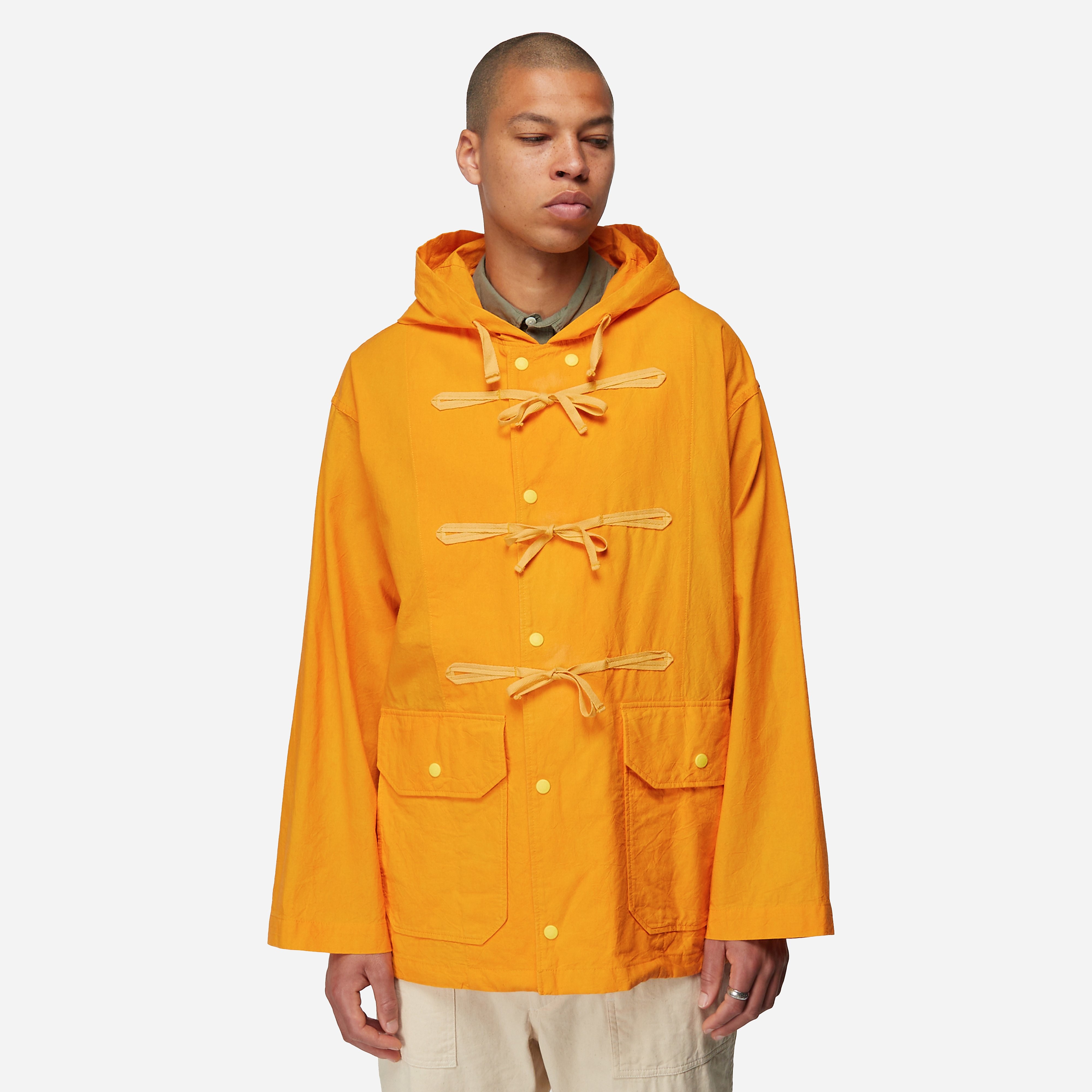 Engineered Garments Atlantic Parka, Yellow - Curated Menswear
