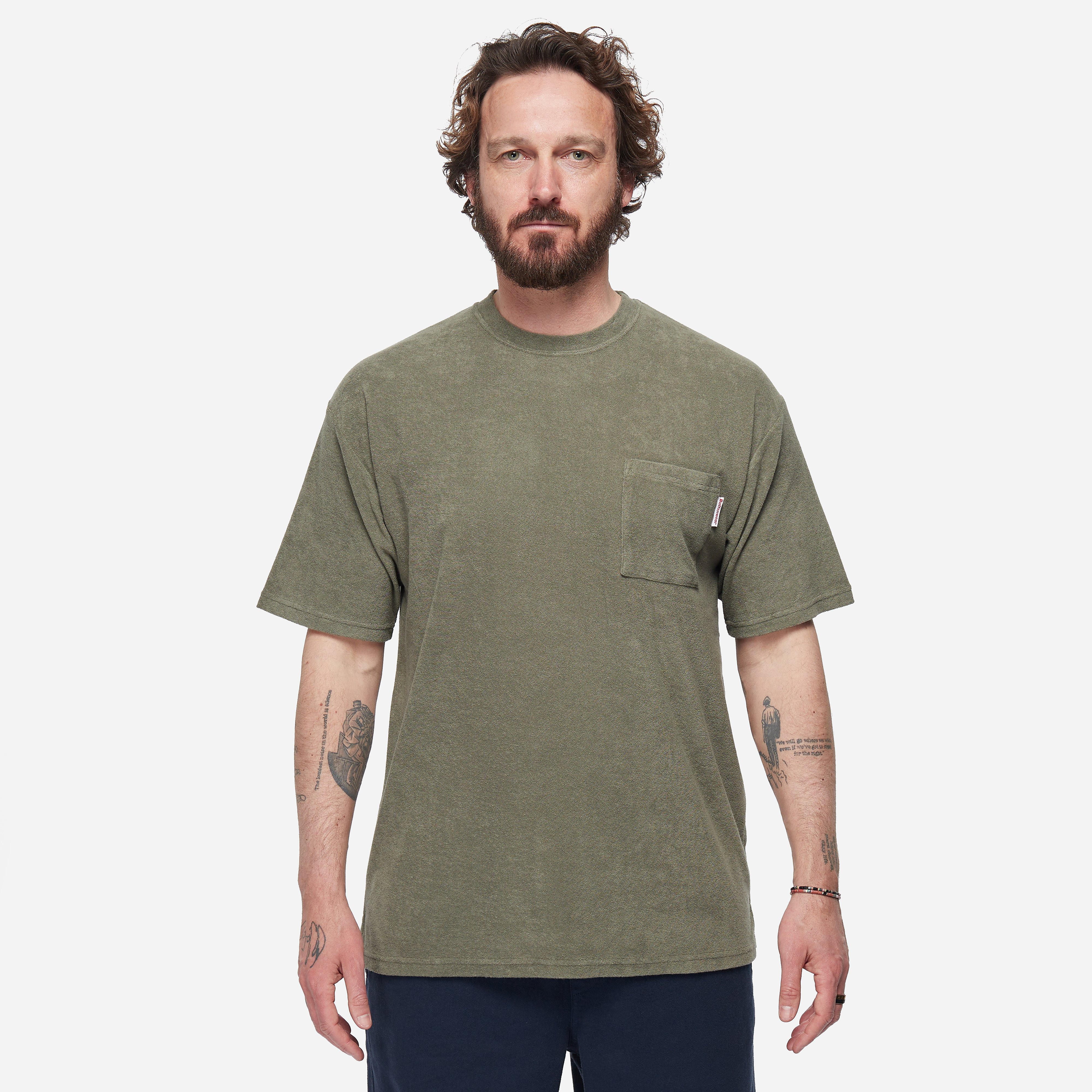 Battenwear Beach T-Shirt, Green