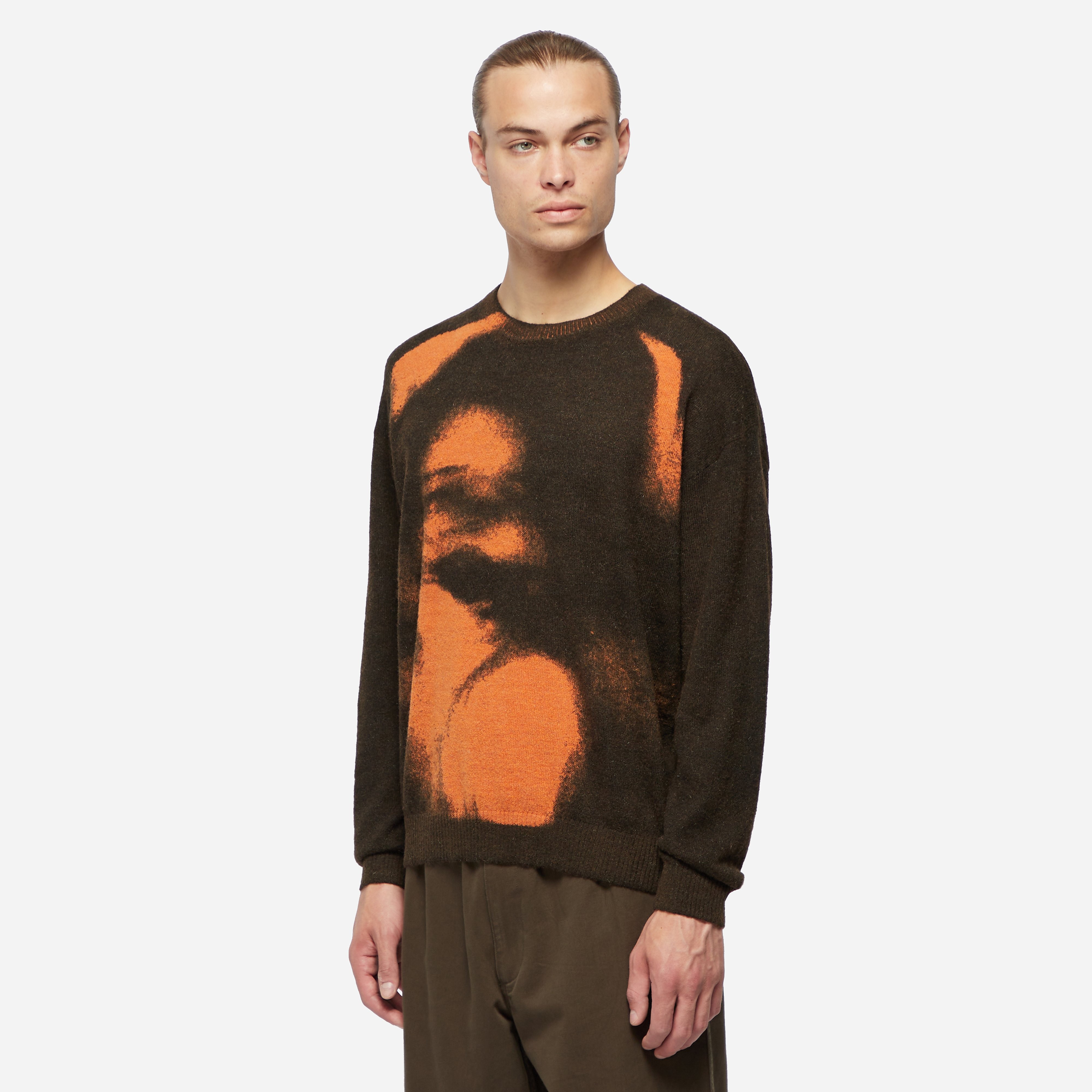 Fucking Awesome Been Awhile Sweater, Orange - Curated Menswear