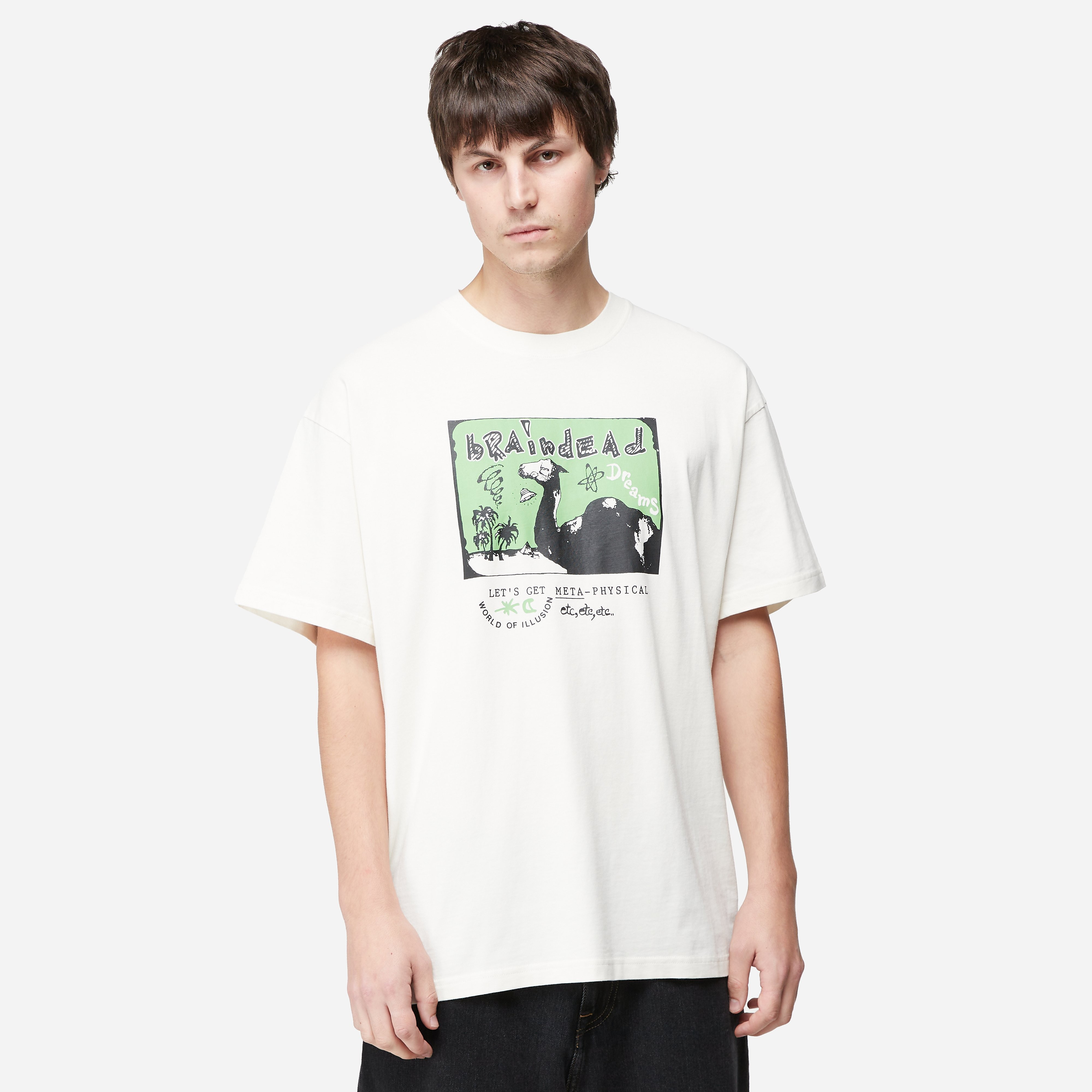 Brain Dead Meta Physical T-Shirt, White