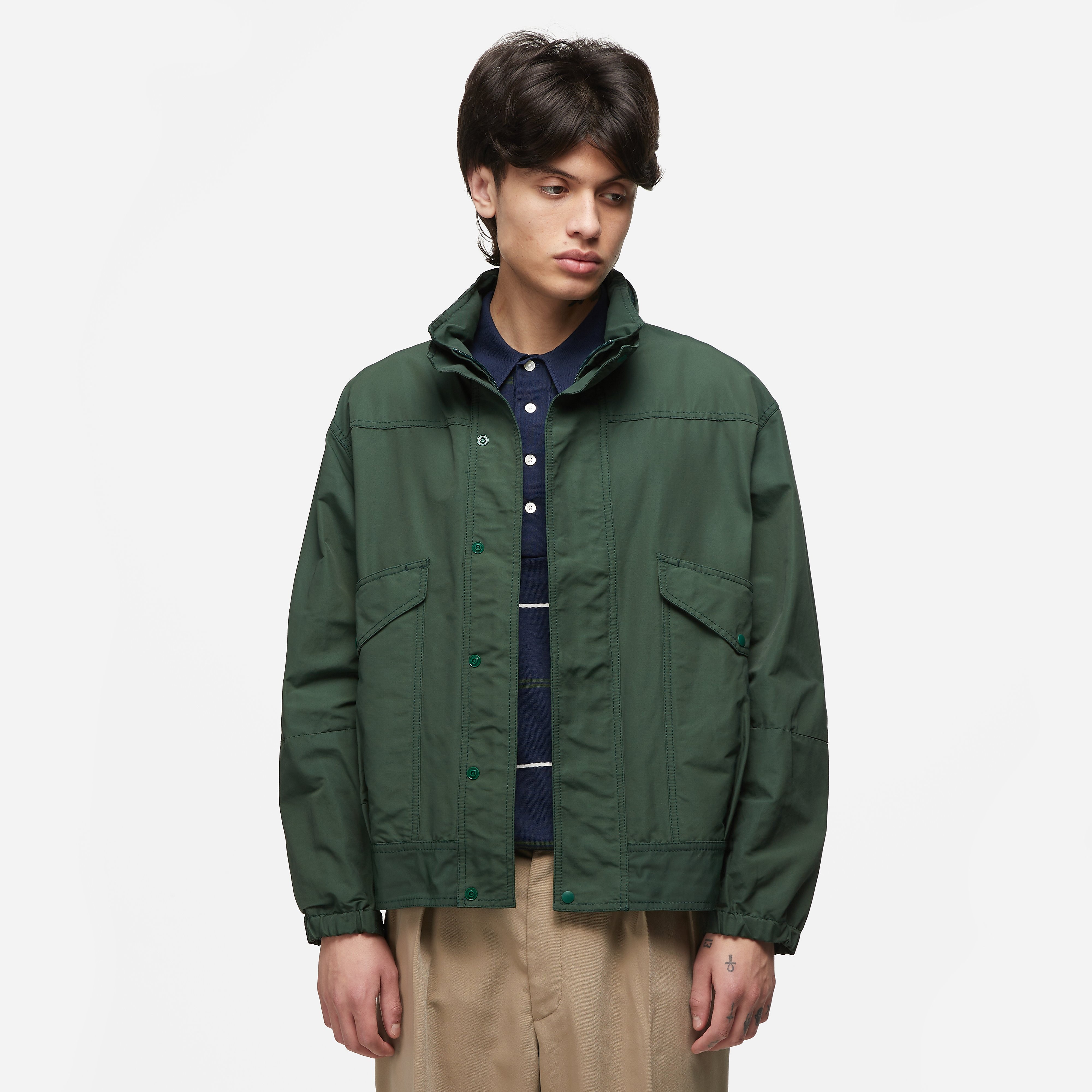 Pilgrim Surf Supply Rigby Hiker Jacket, Green - Curated Menswear