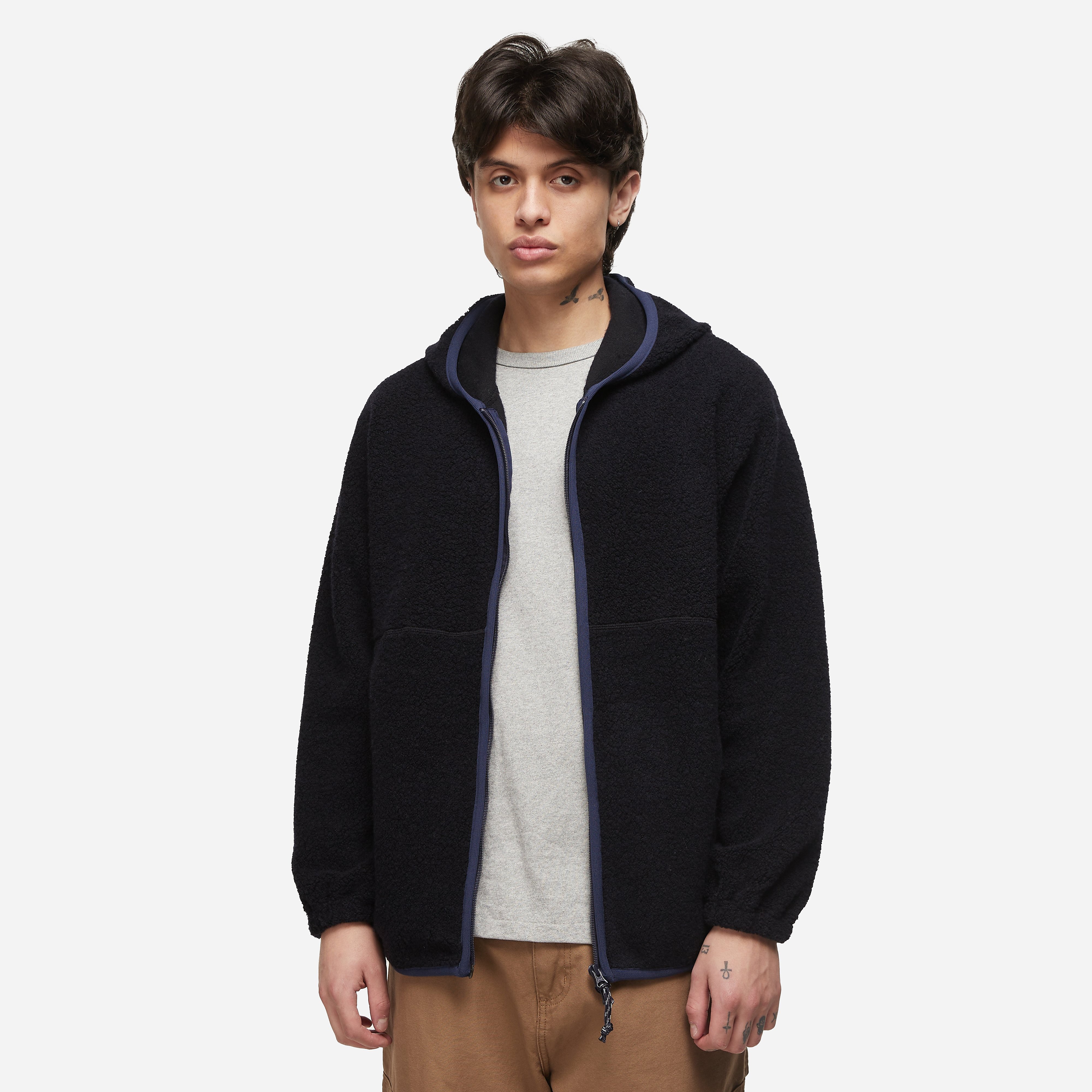 pilgrim surf+supply ウールフリースジップジャケット pilgrim surf+supply ウールフリースジップジャケット pilgrim surf+