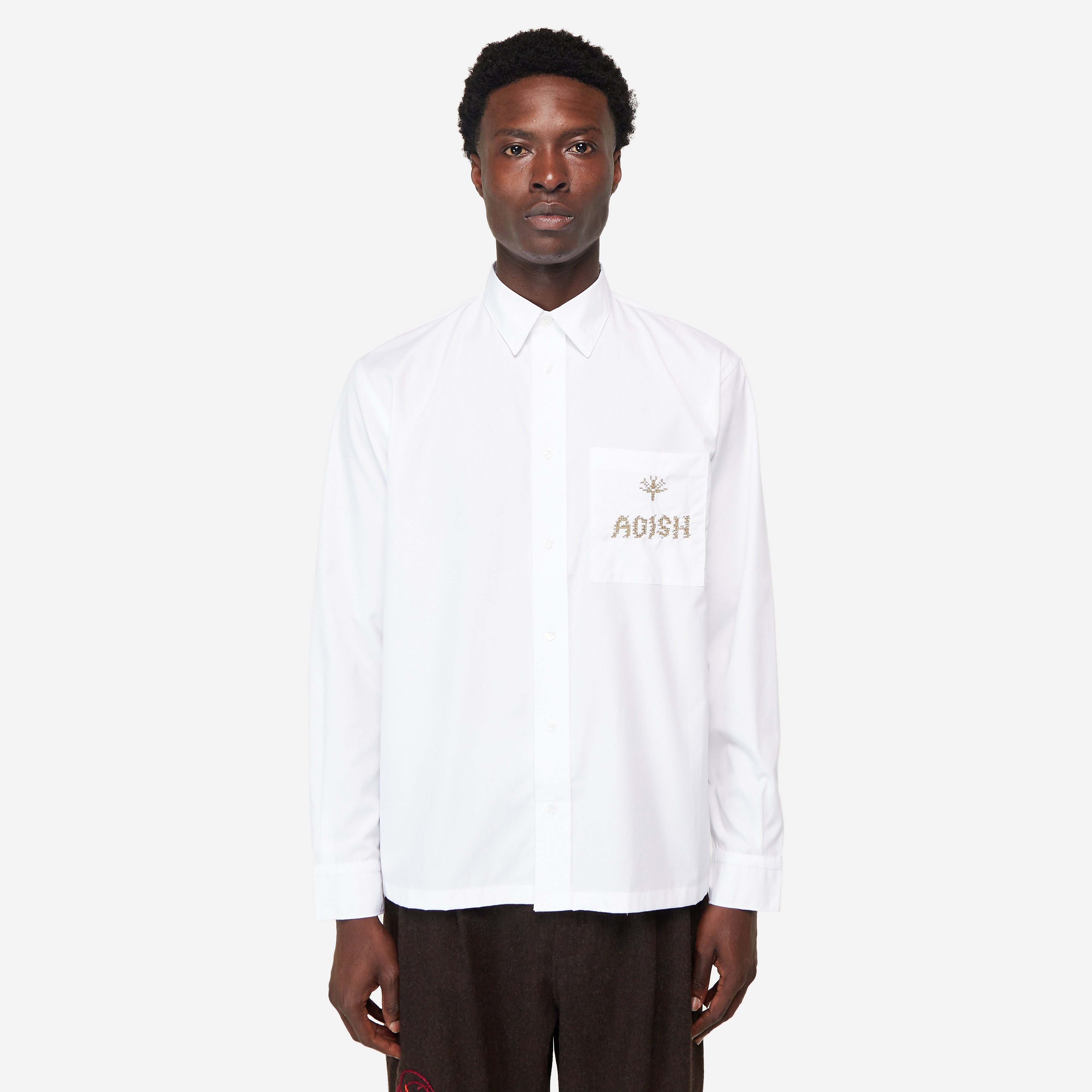 Adish Shajarat Shirt, White