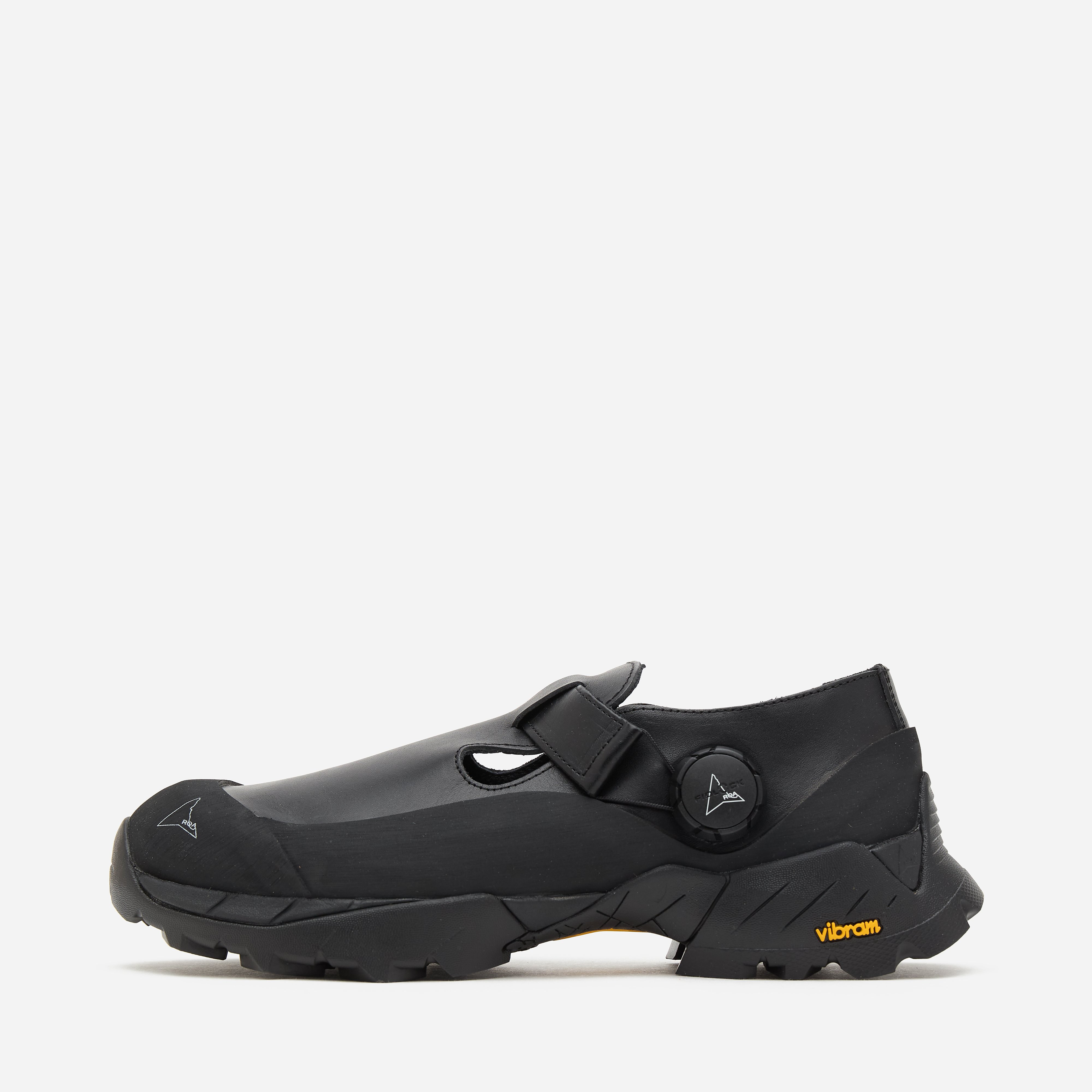 ROA Mary Jane Loafer, Black - Curated Menswear