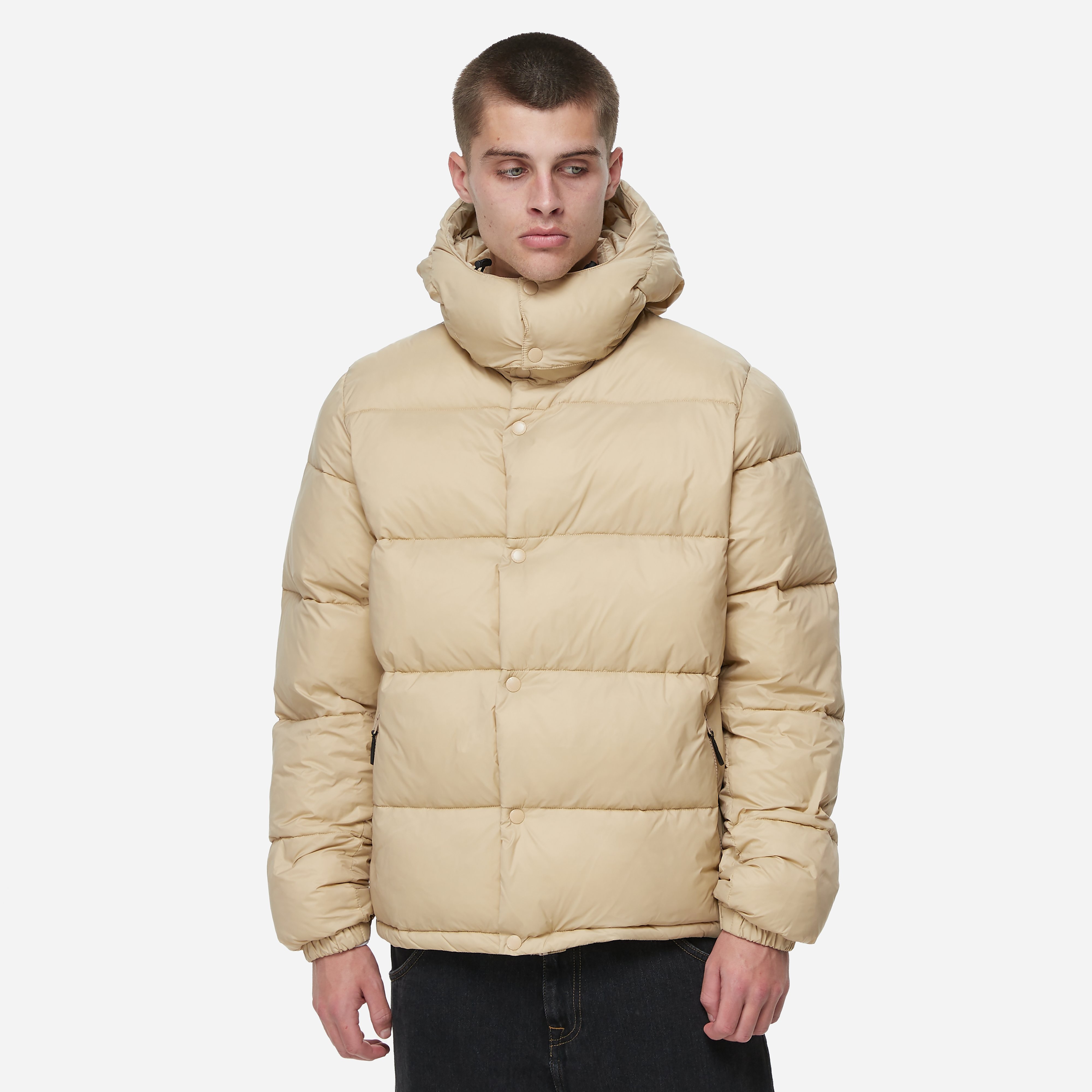 Wood Wood Vitus Puffer Jacket, Beige