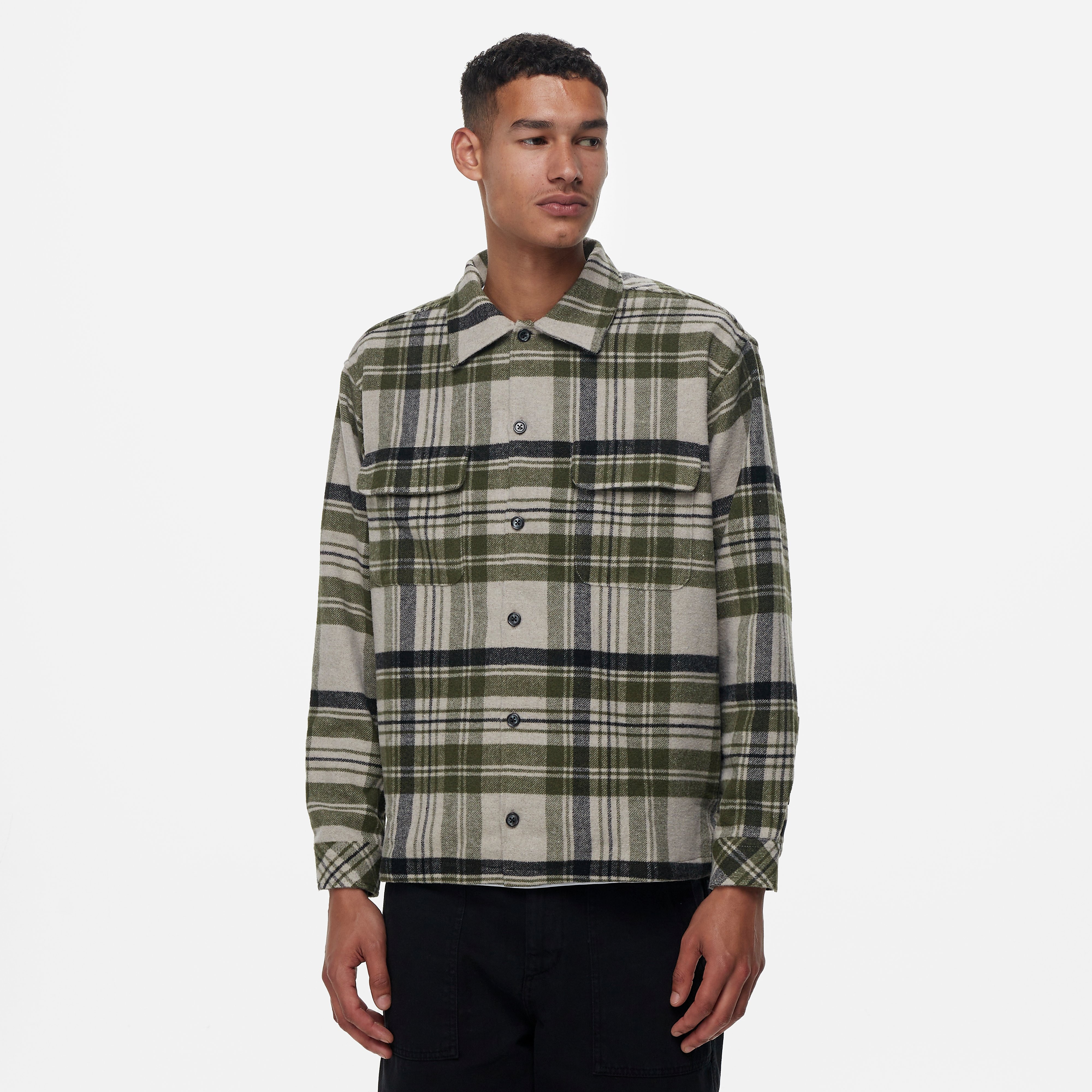 Samsoe Samsoe Castor H Shirt, Green