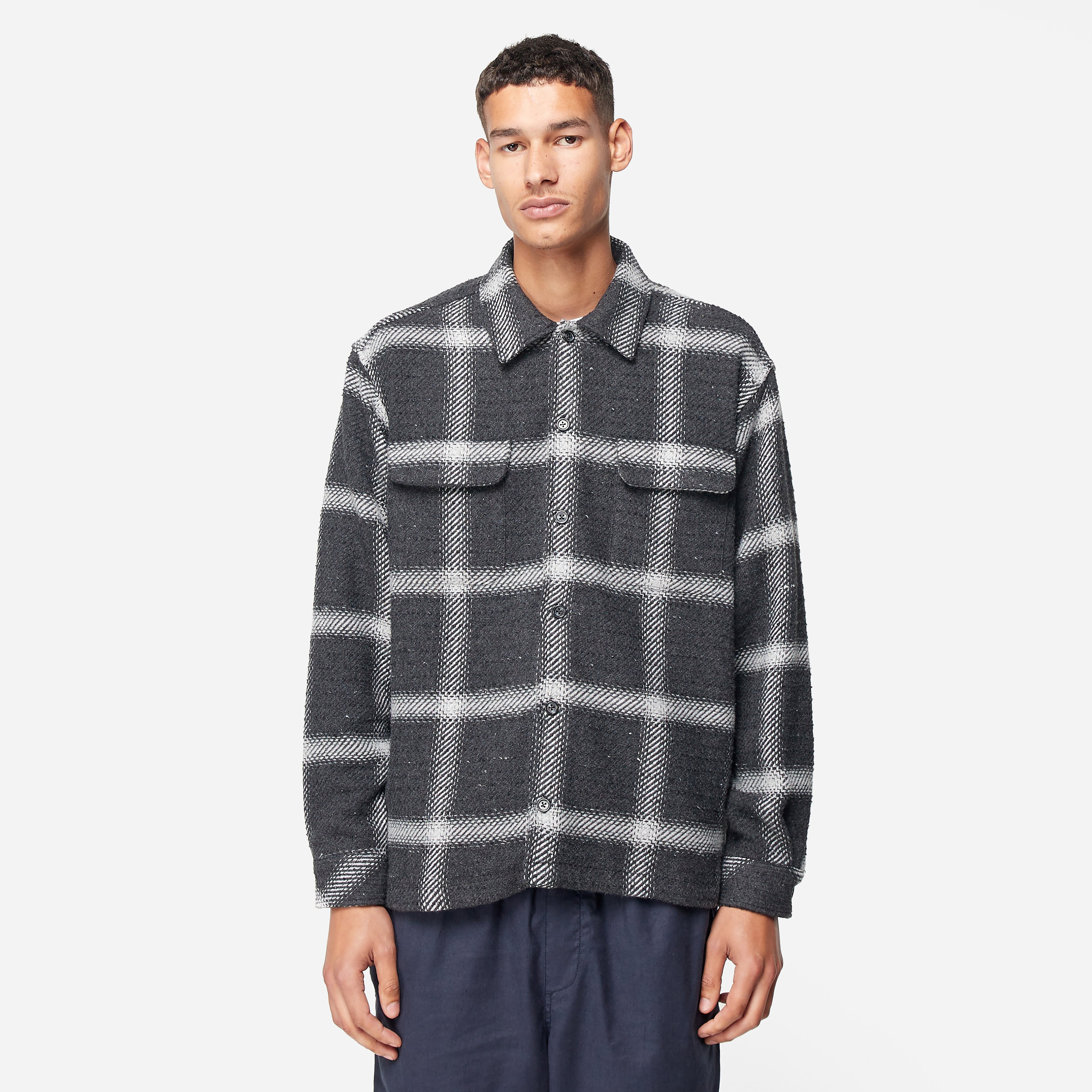 Samsoe Samsoe Castor H Shirt, Grey