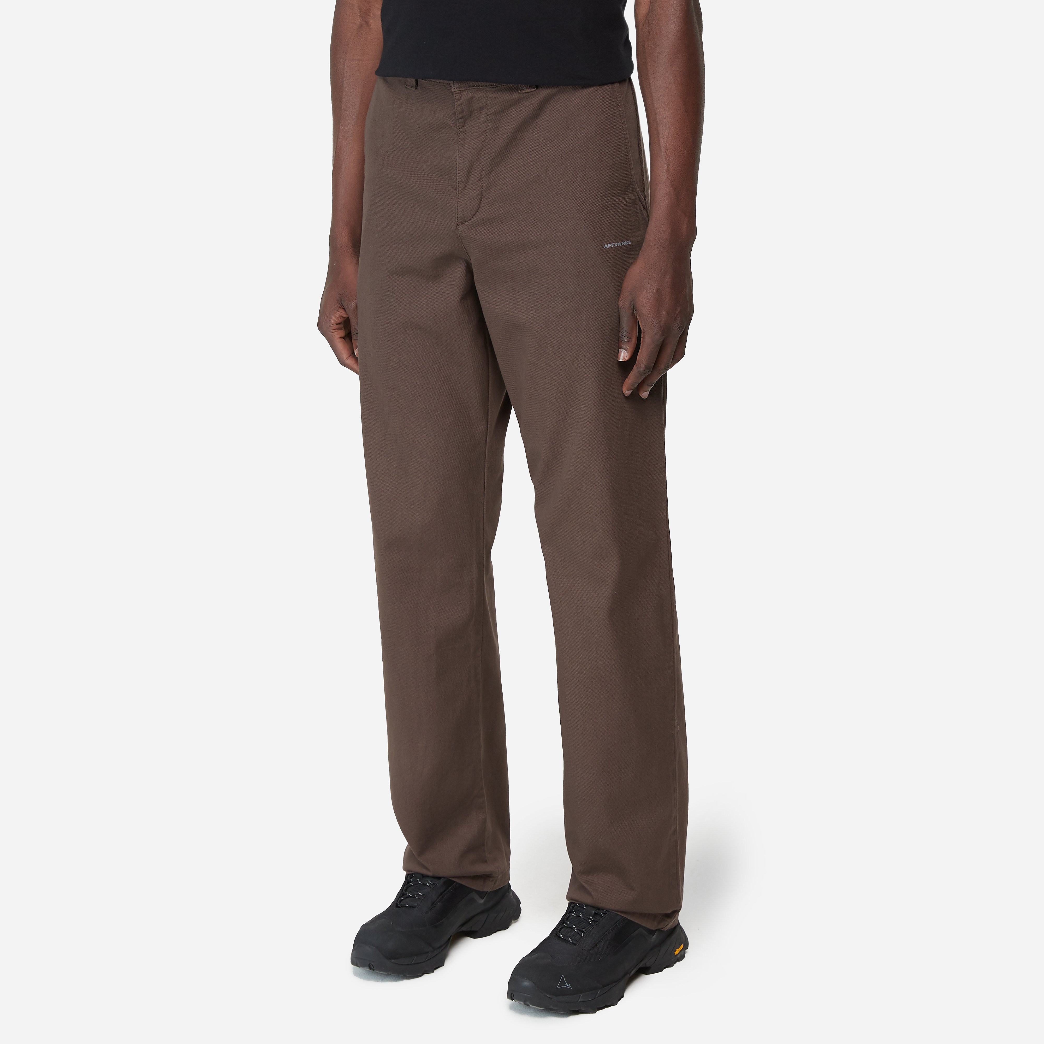 AFFXWRKS Curved Pant, Black - Curated Menswear