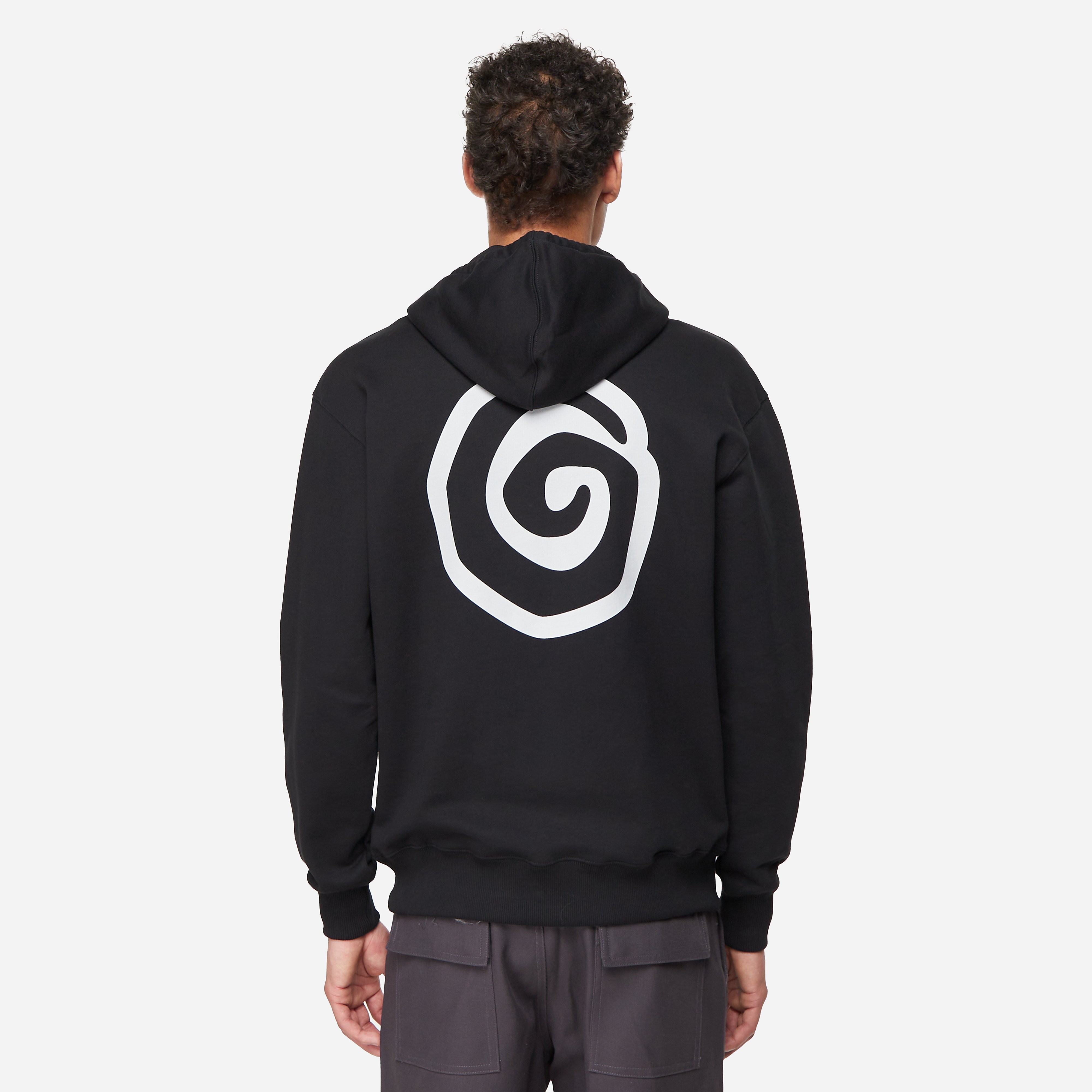 Ostrya Core Logo Hoodie, Black