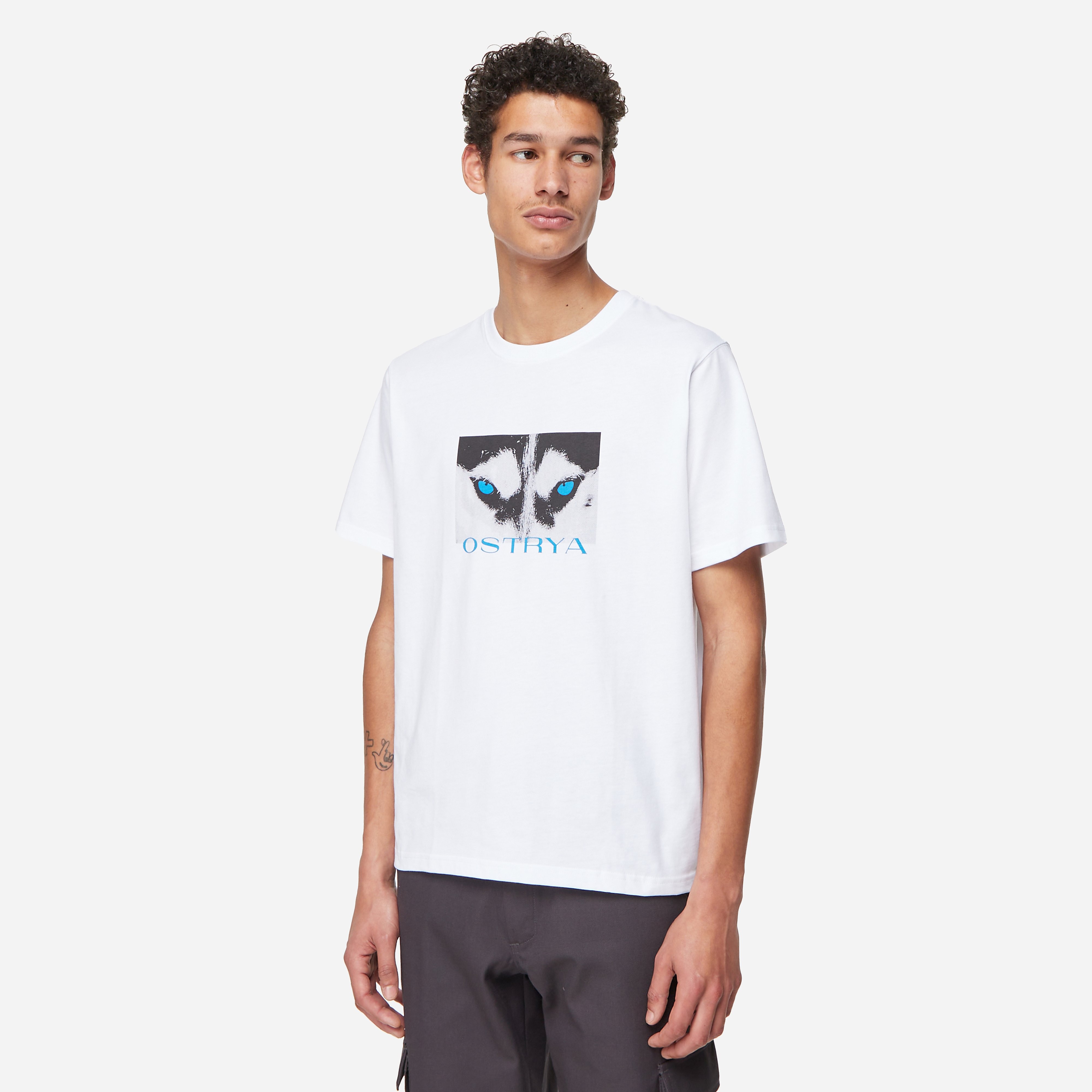 Ostrya Husky Equi-Tee T-Shirt, White