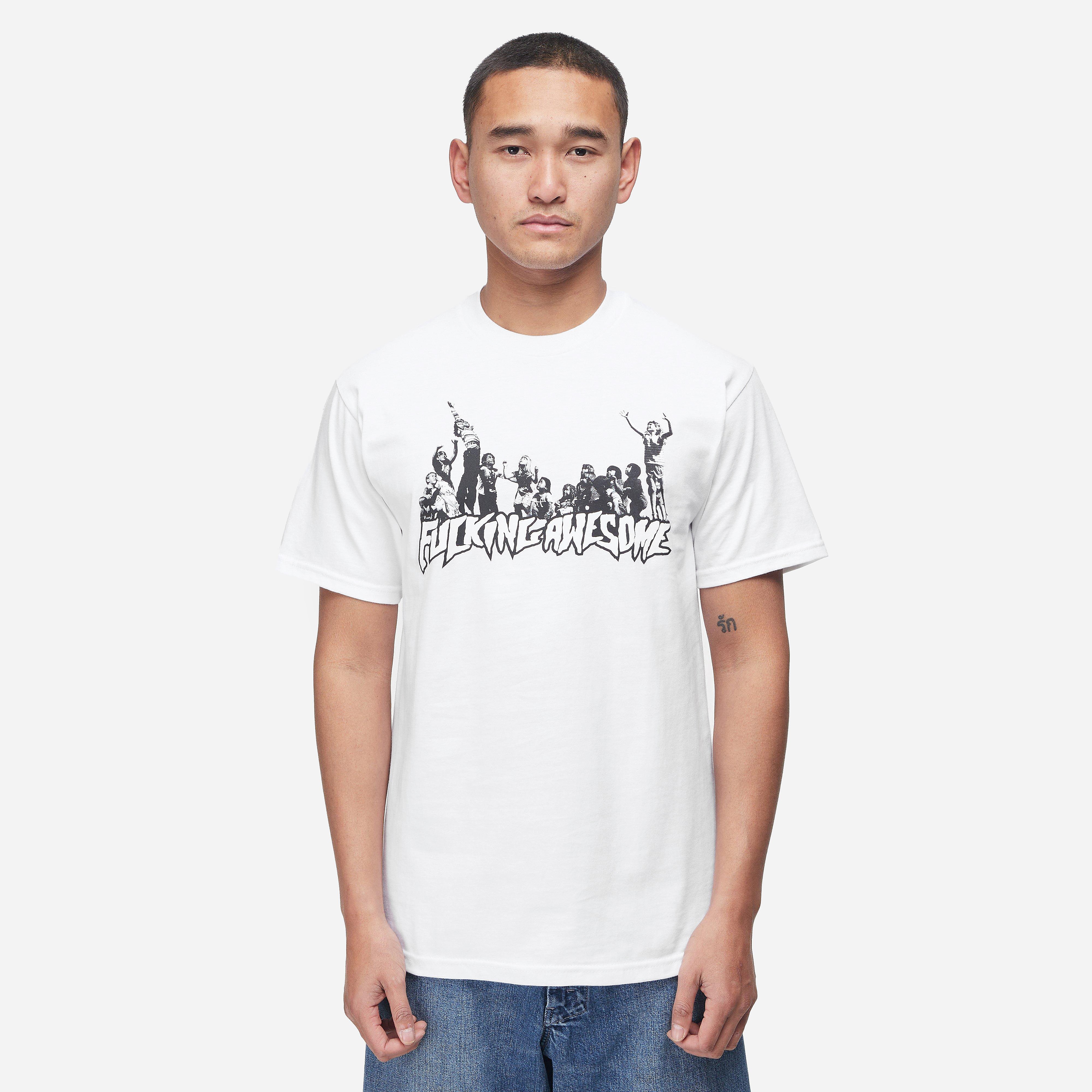 【FUCKING AWESOME】 GORE SHRIEK TEE WHITE Gore Shriek Tee – Fucking Awesome
