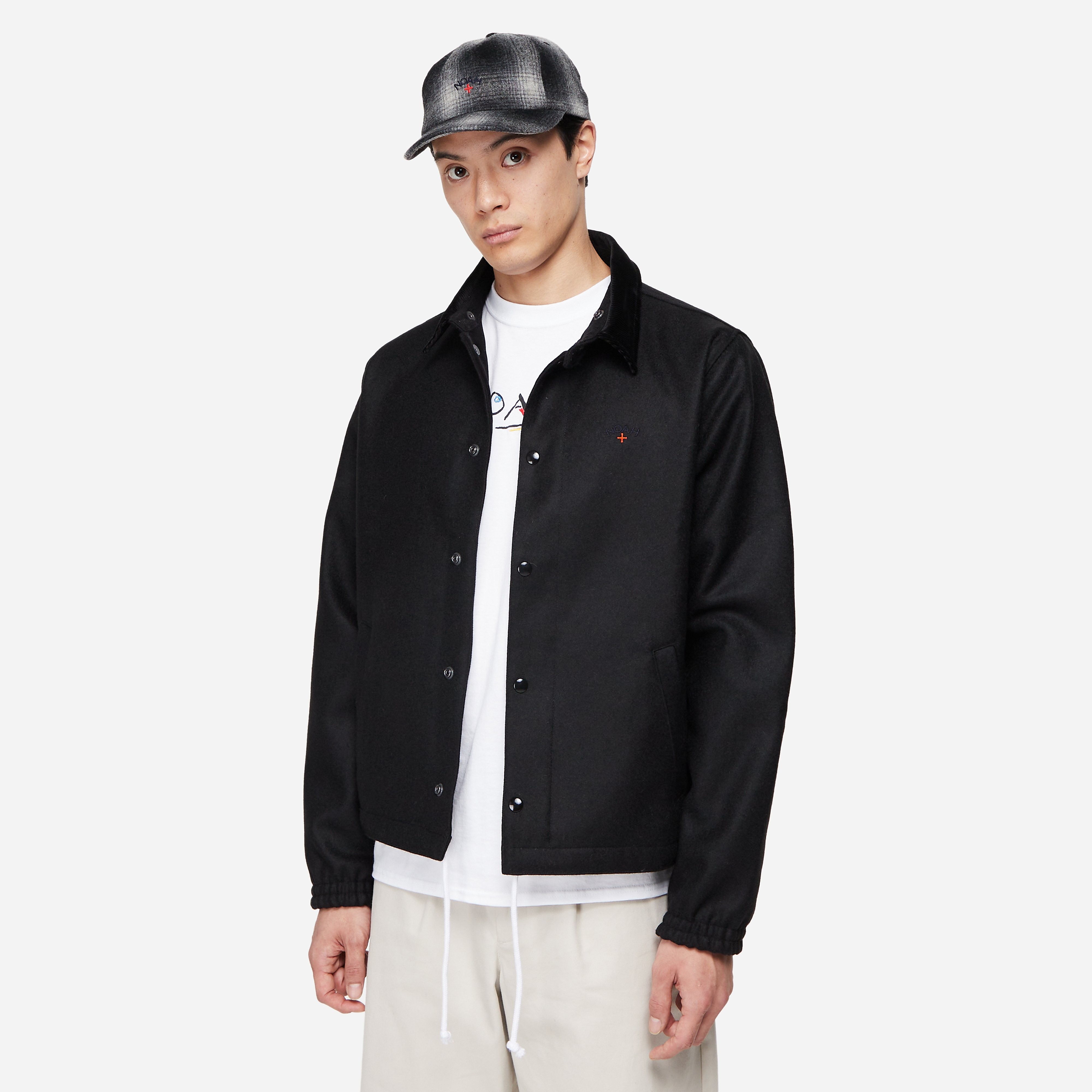 Noah Campus Jacket, Black