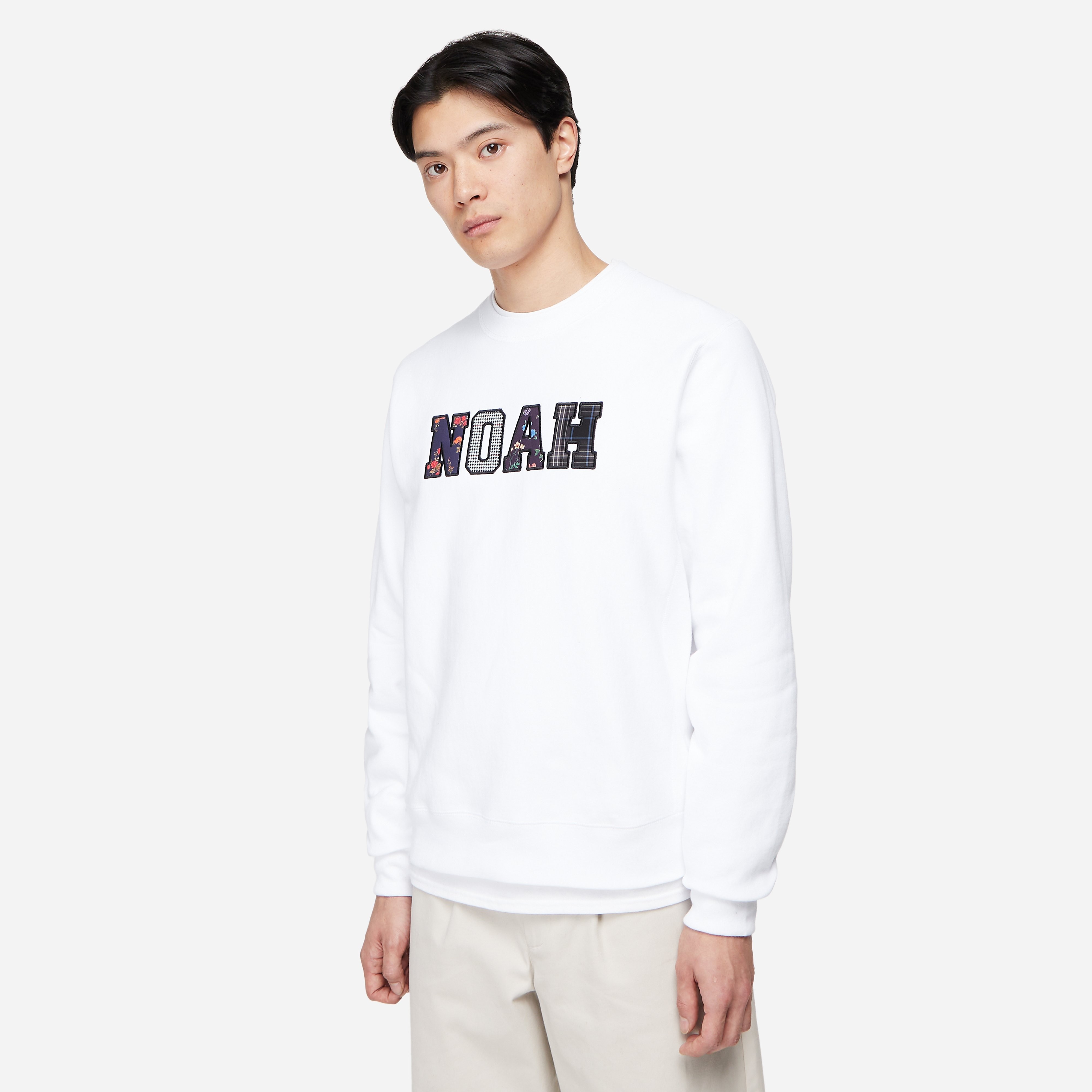 Noah Applique Sweatshirt, White