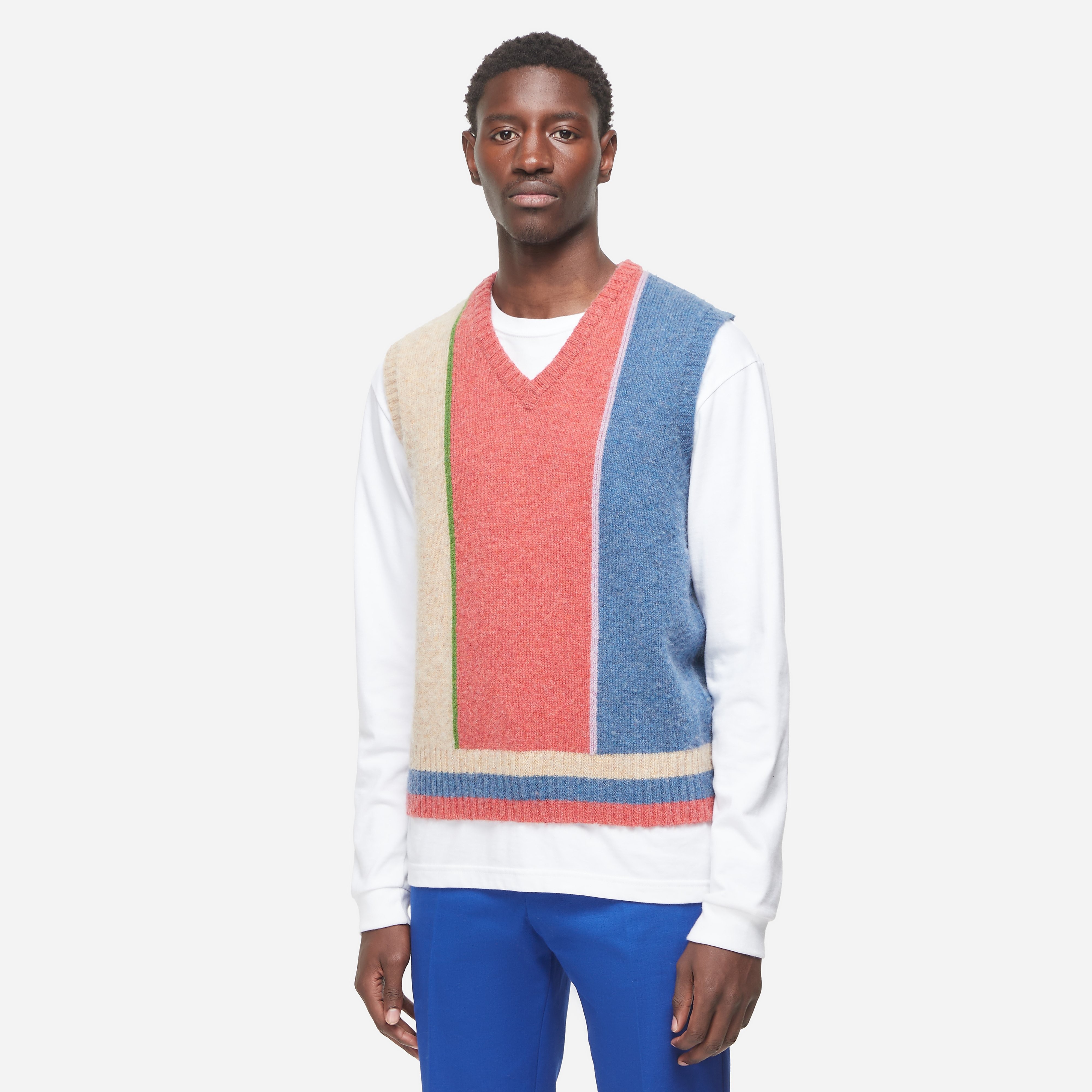 トップス Noah Shetland Sweater Vest Crewneck Shetland Sweater Vest - Noah