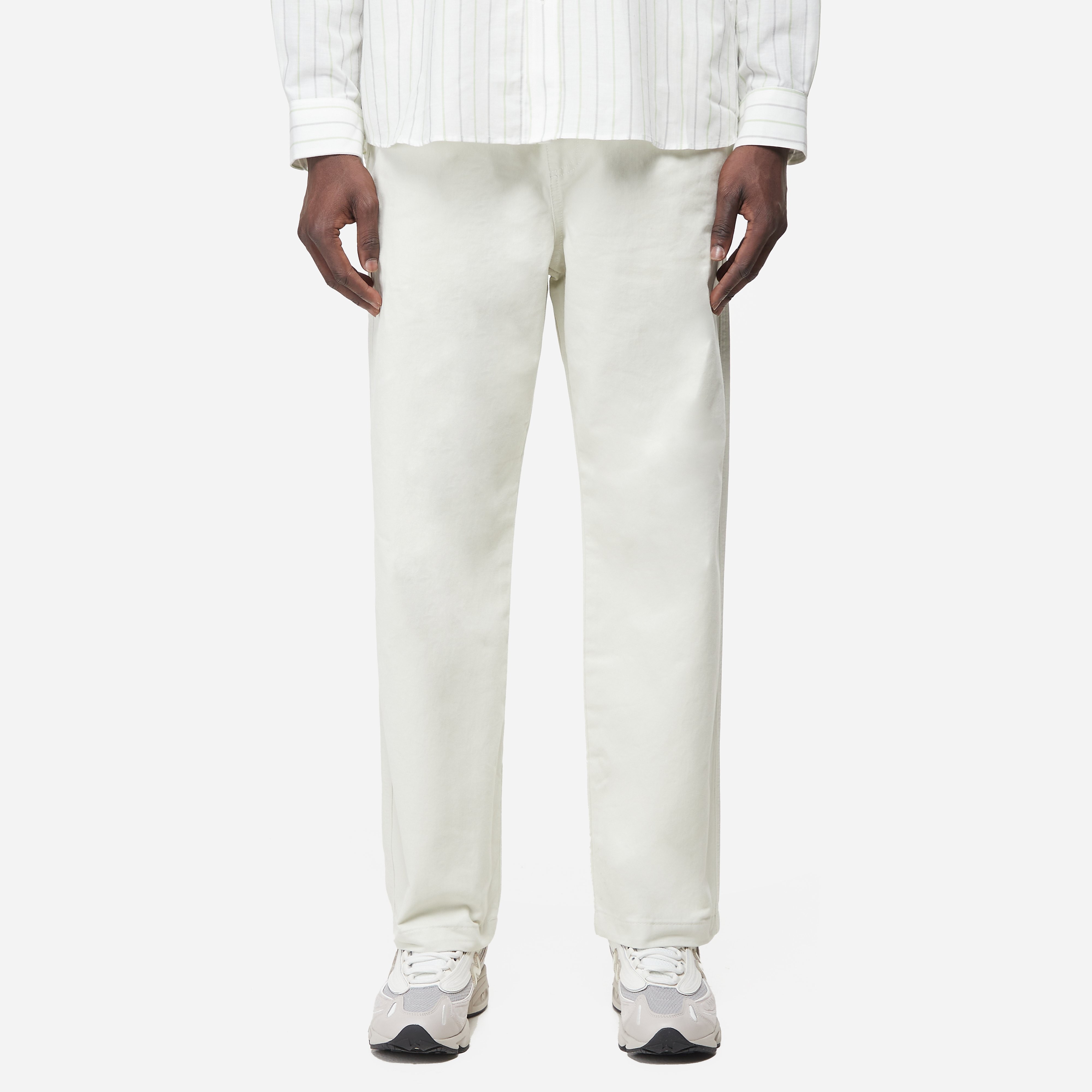 Stussy Brushed Beach Pant, BONE - Curated Menswear