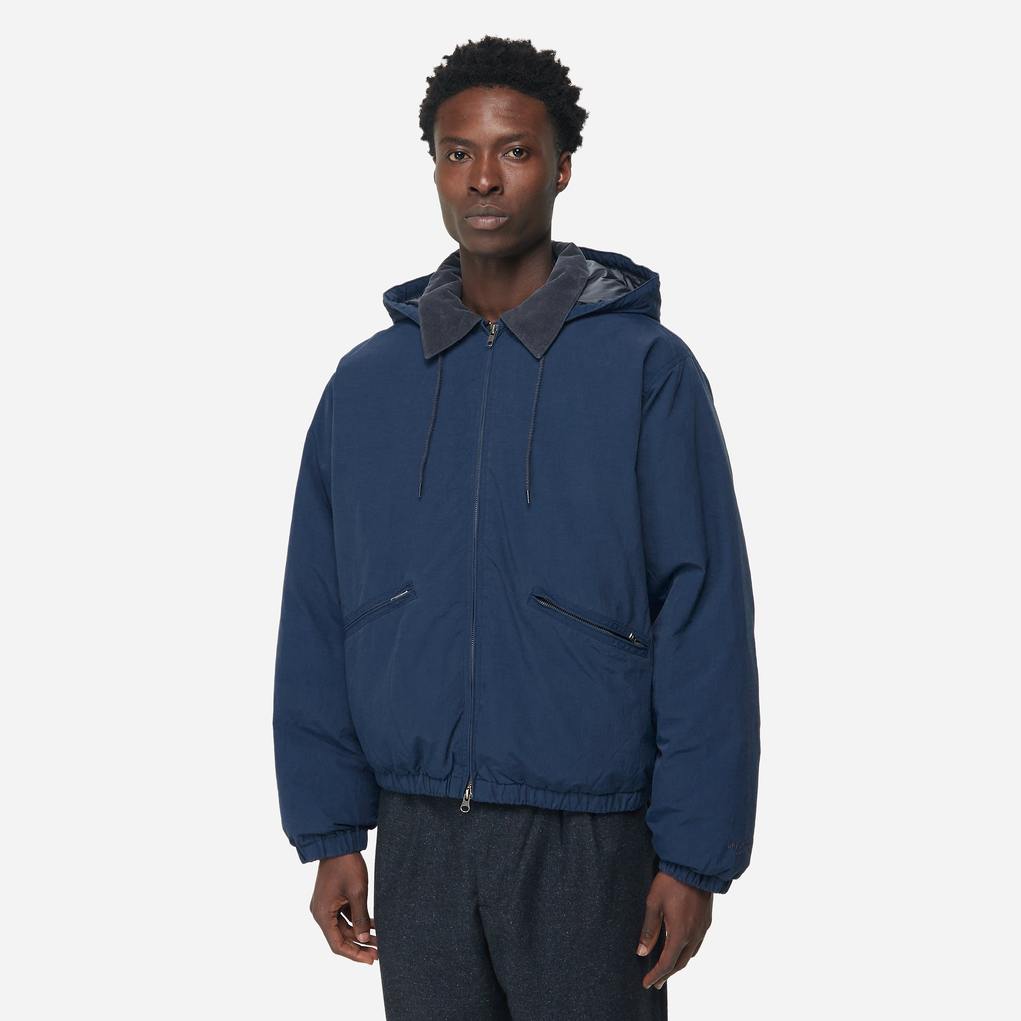 【thisisneverthat】 WashedDownPufferJacket thisisneverthat Washed Down Puffer Jacket in Blue for Men | Lyst