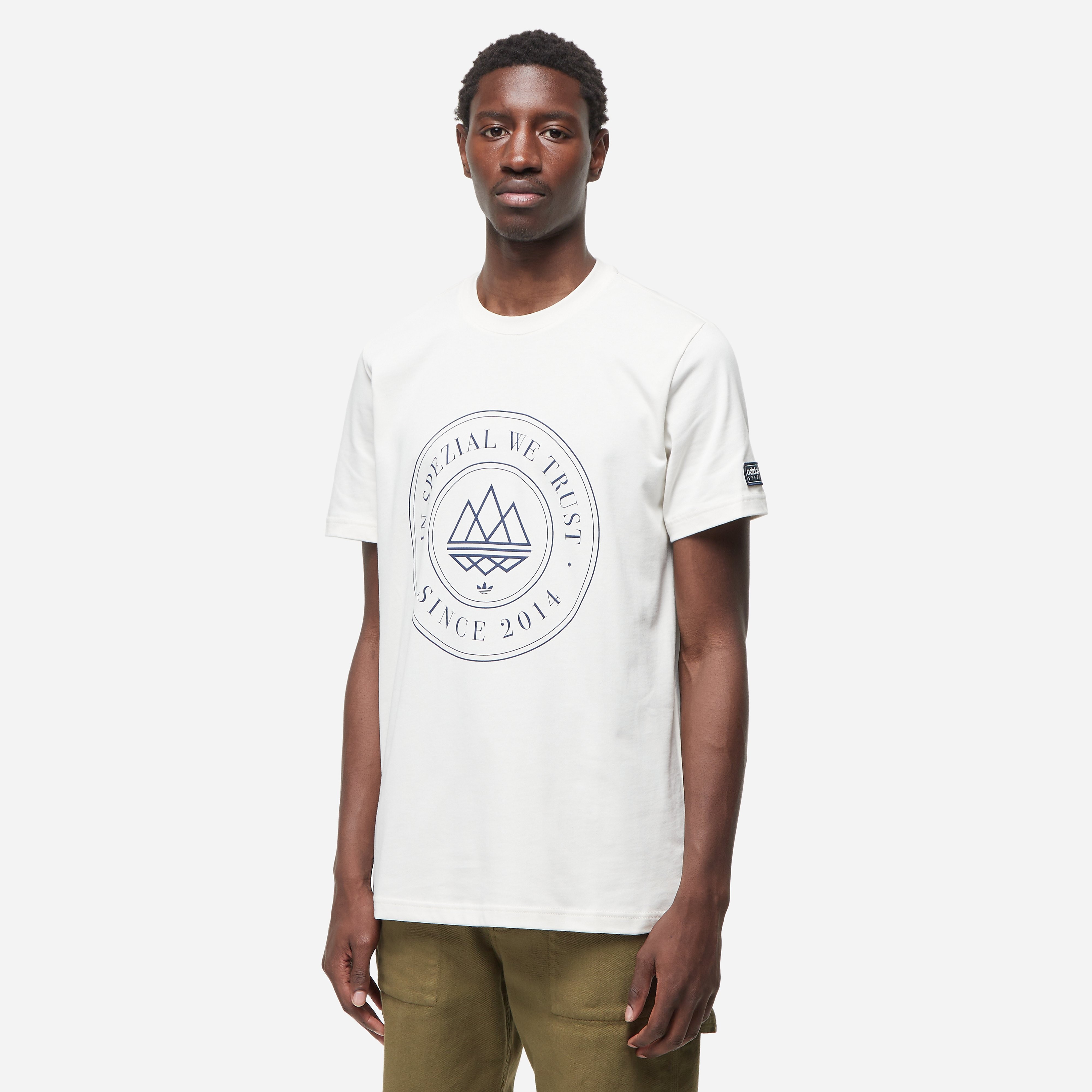 adidas Spezial Mod Trefoil 10 T-Shirt, White
