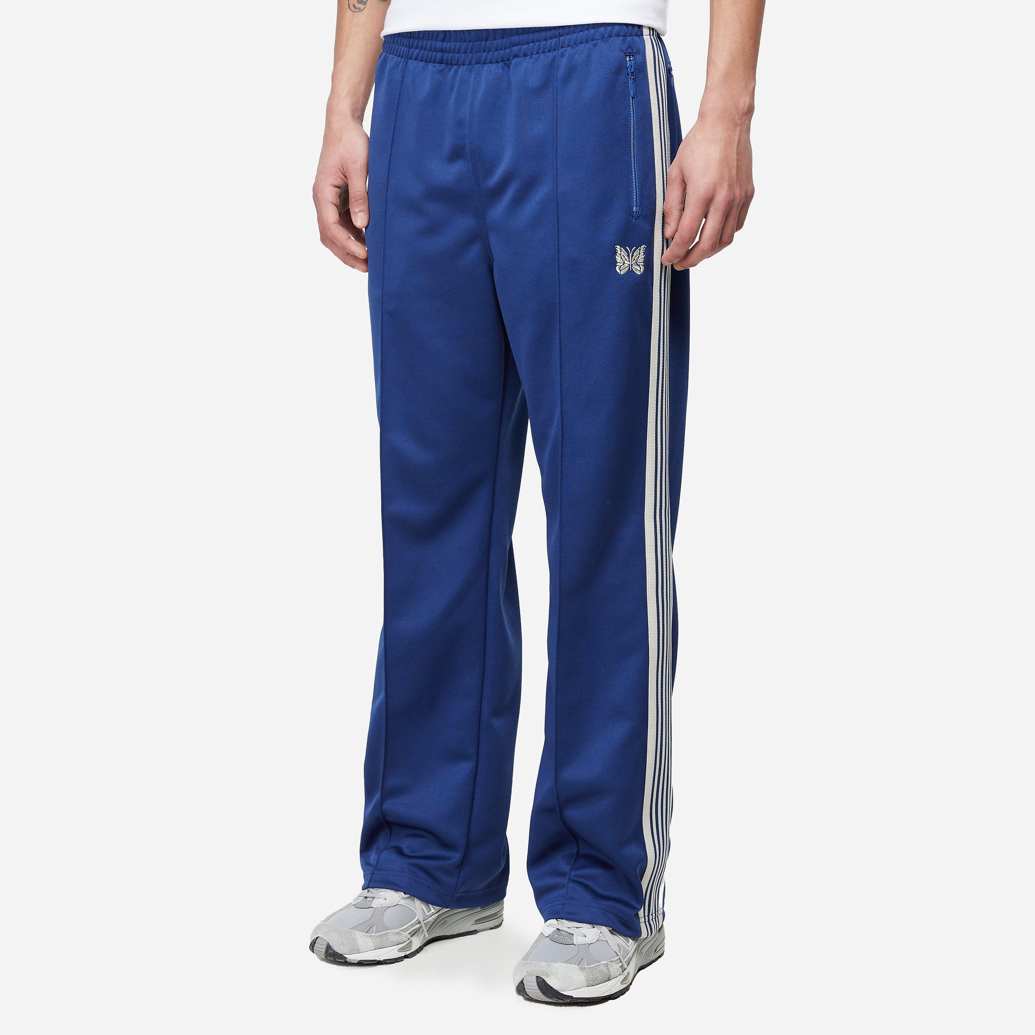 Needles Track Pant, Blue - Curated Menswear