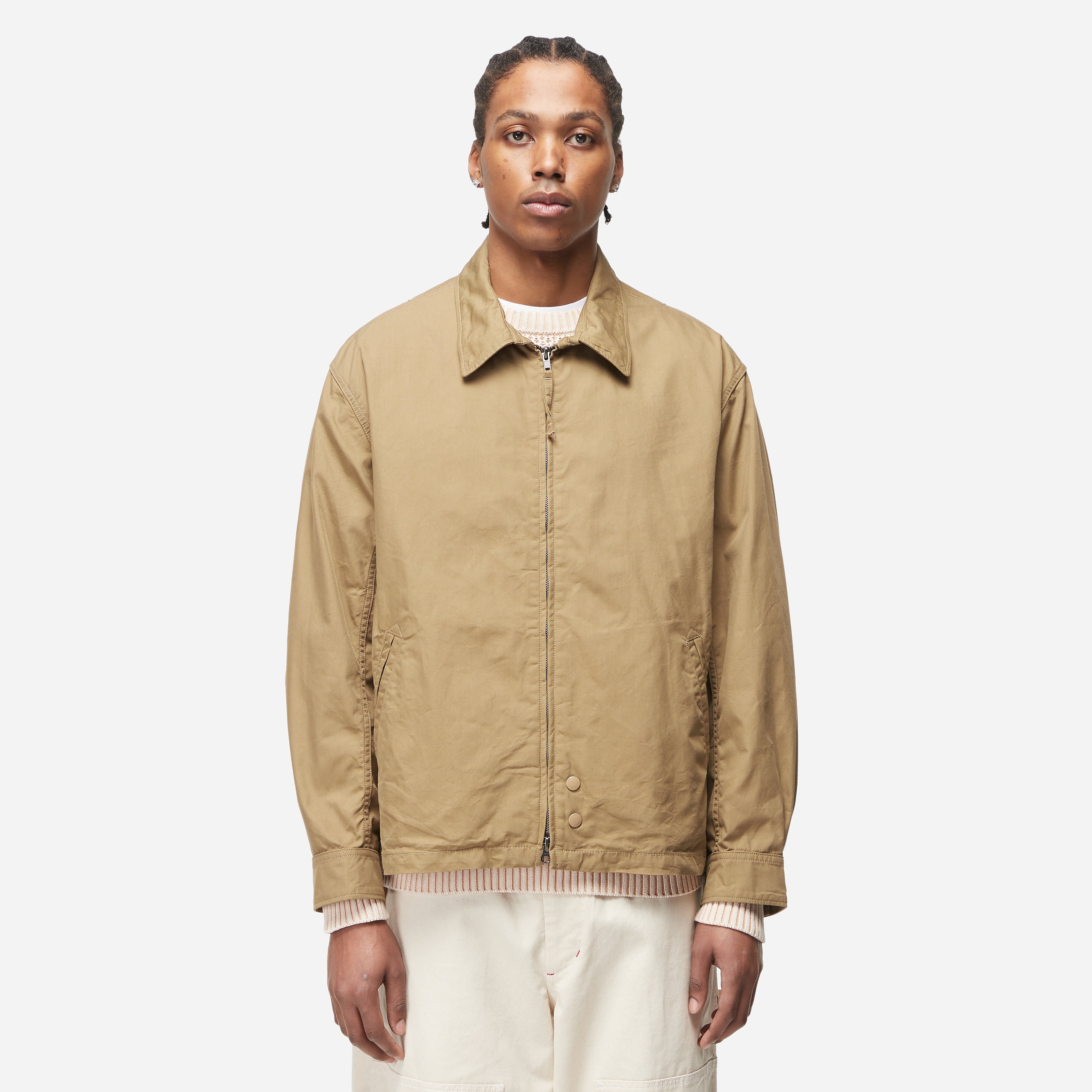 Engineered Garments Claigton Jacket, Beige - Curated Menswear