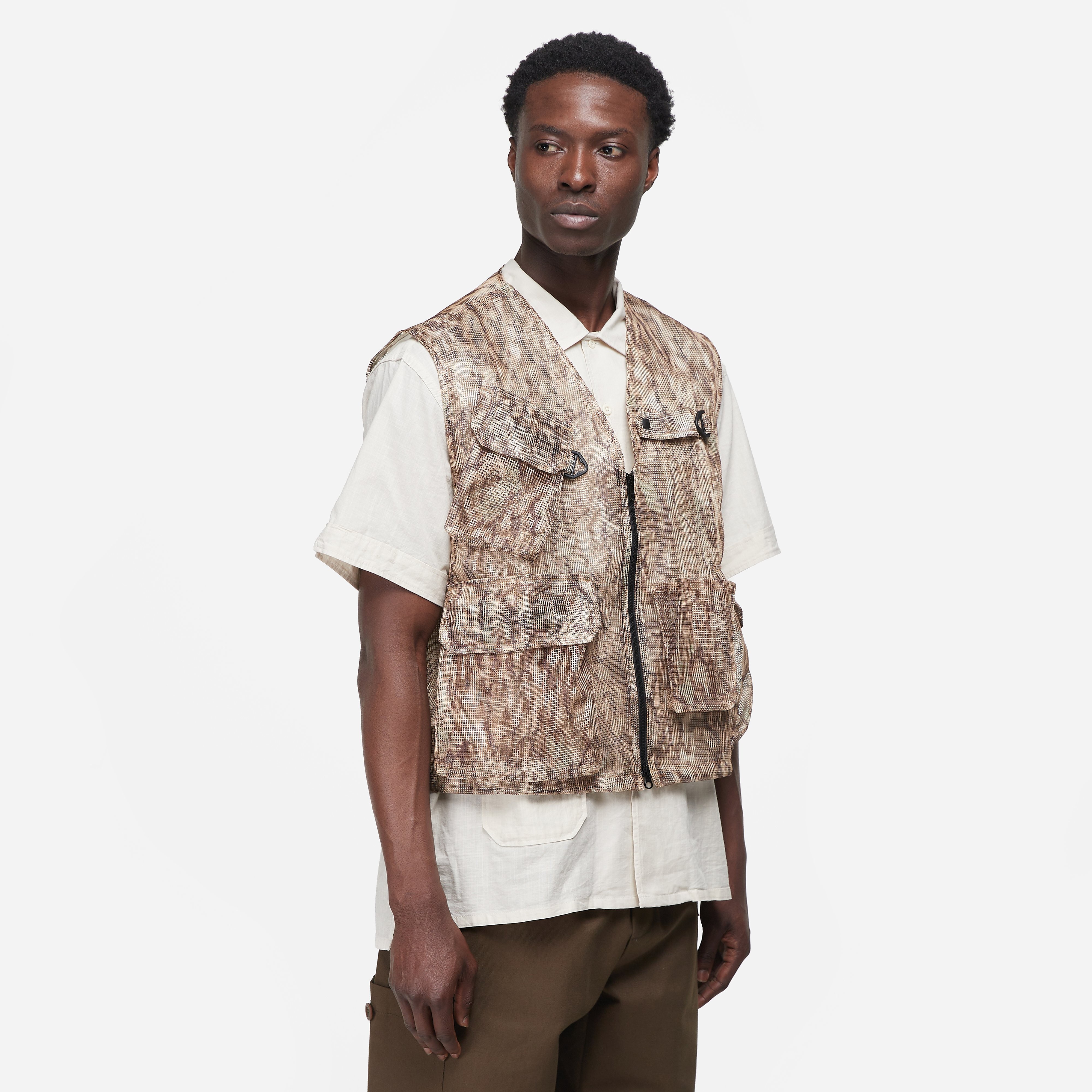 South2 West8 Bush Trek Vest Horn Camo | SOMEWHERE®