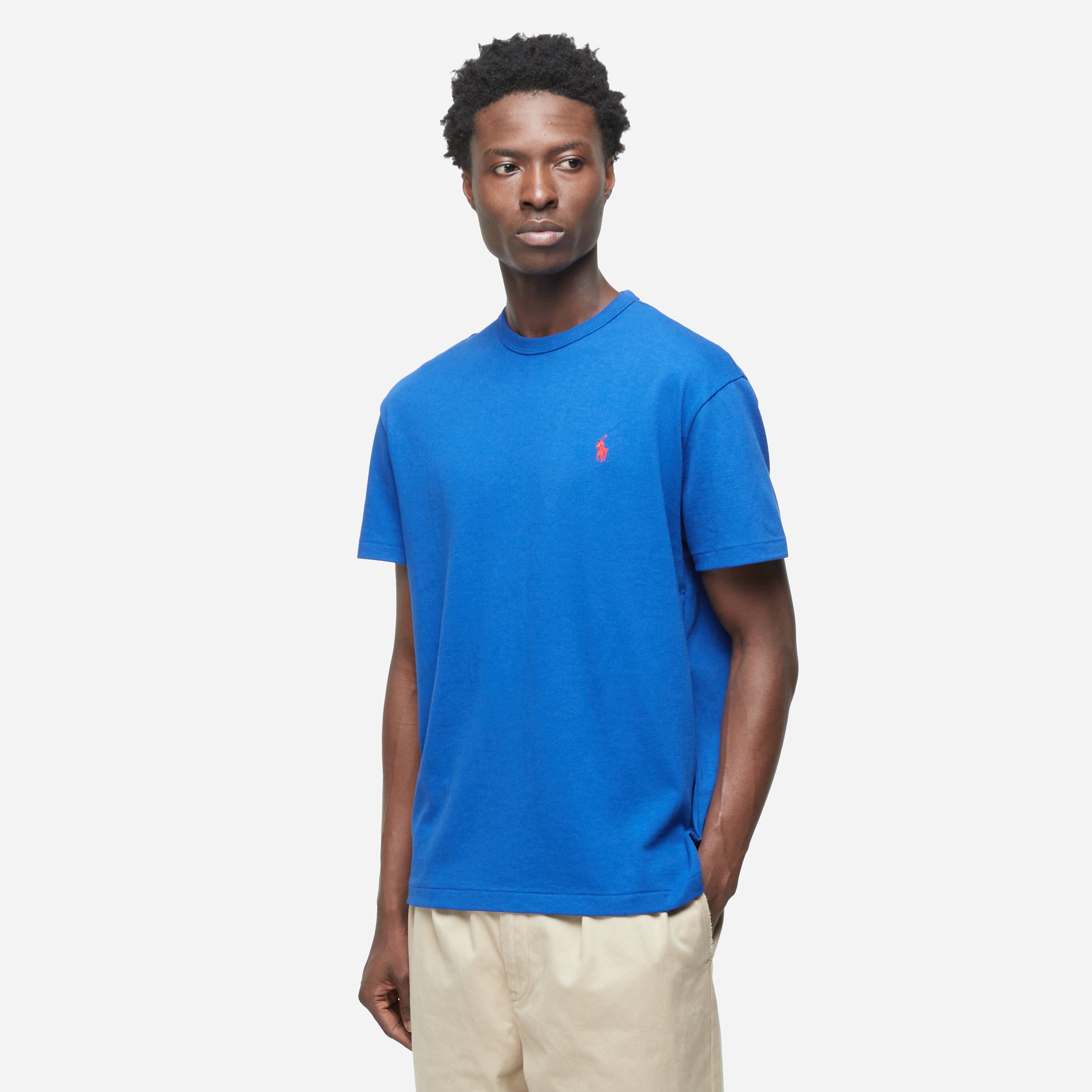 Polo Ralph Lauren Heavyweight T-Shirt, Blue - Curated Menswear