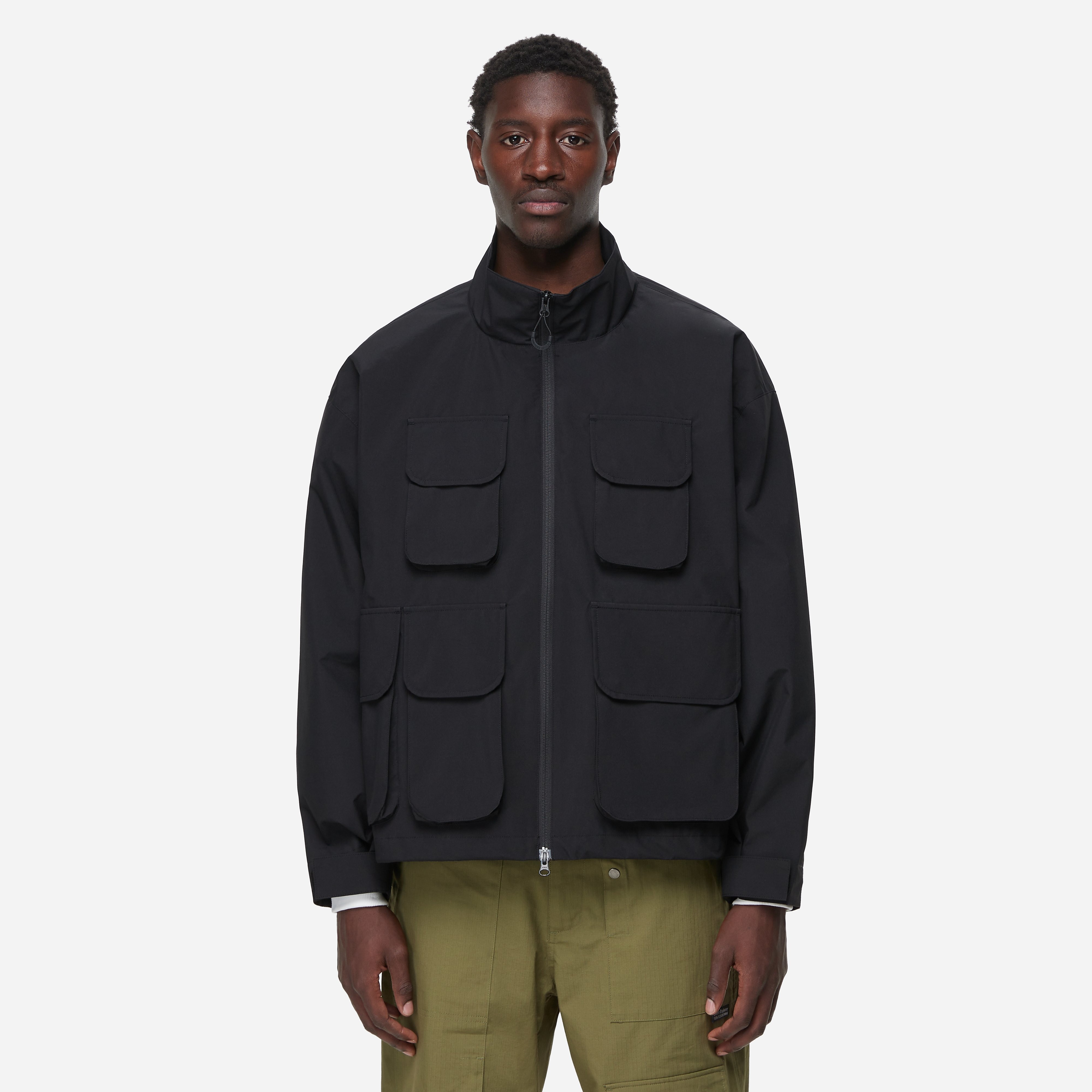 Uniform Bridge Fishing Jacket, Black