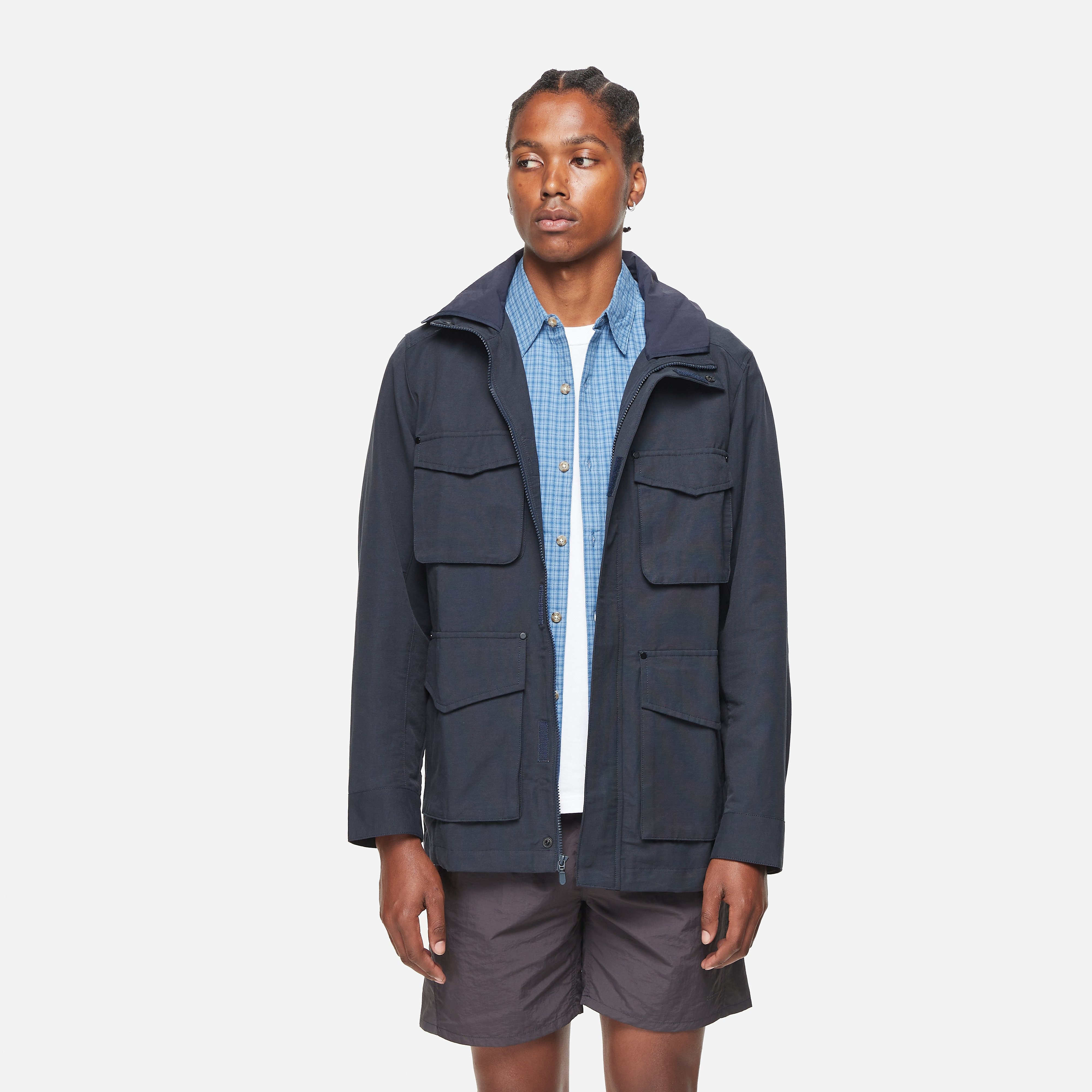 Adsum Men's Crew Jacket Brown - Curated Menswear