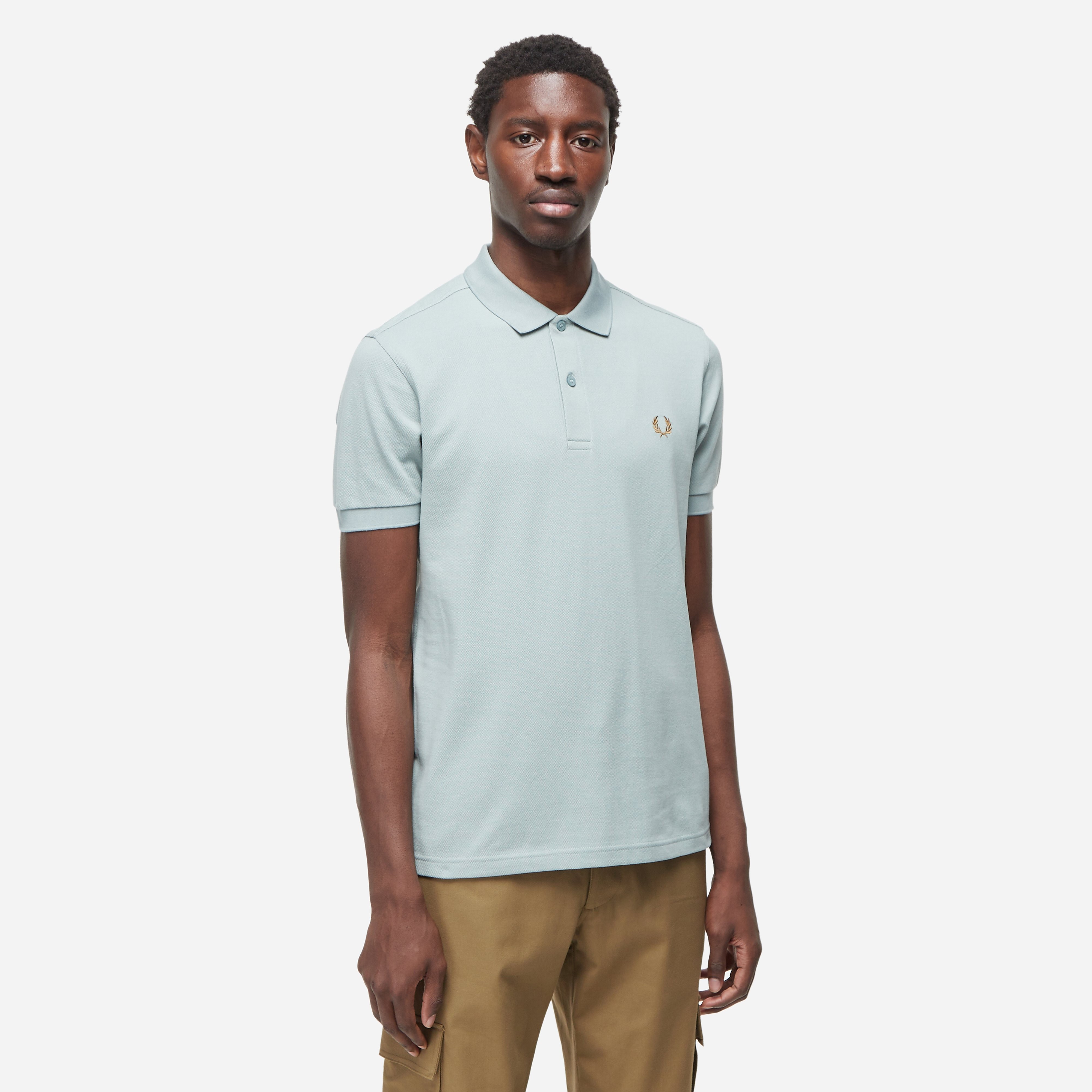 Fred Perry Core Polo Slvr, Blue