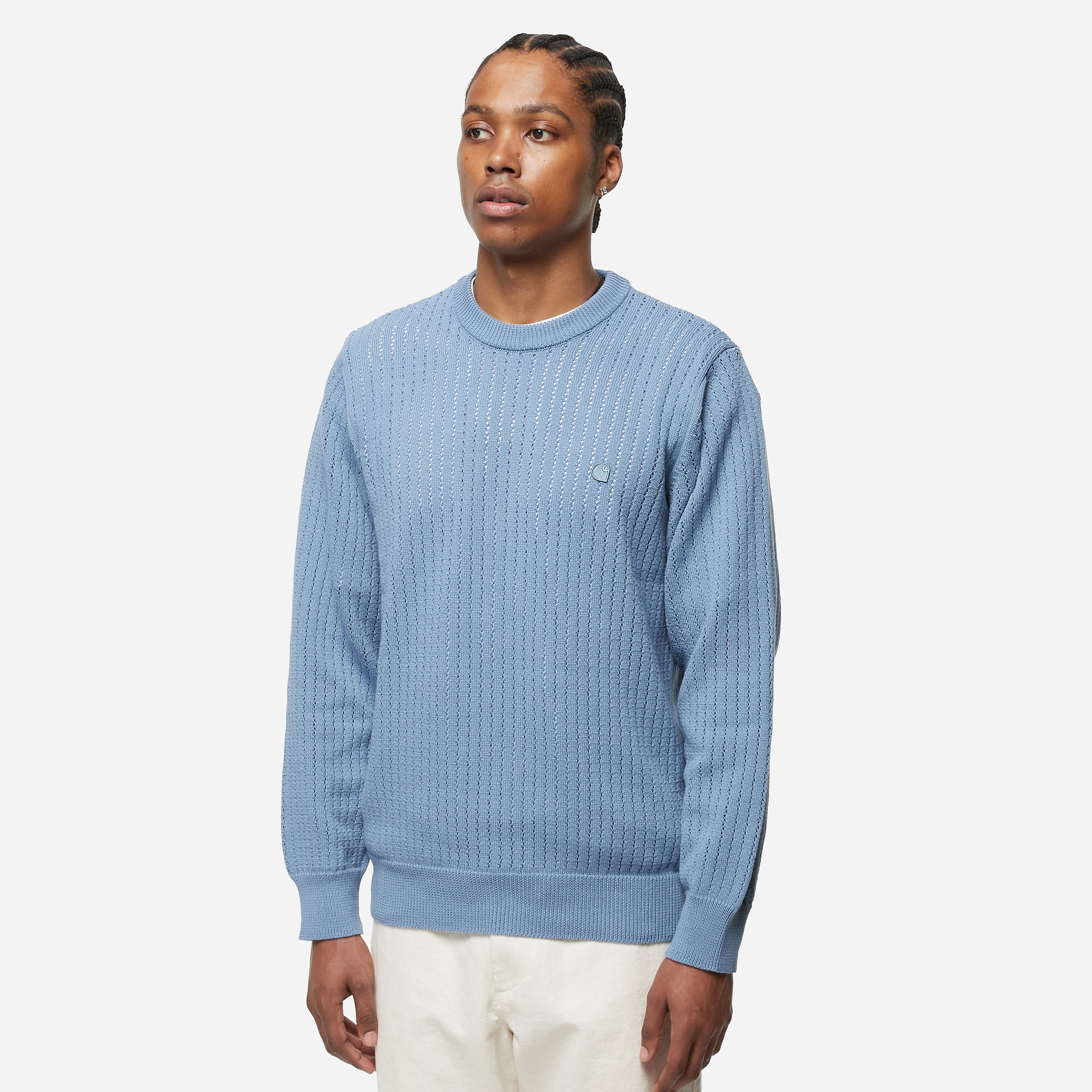Carhartt WIP Kendricks Polo, Navy - Curated Menswear