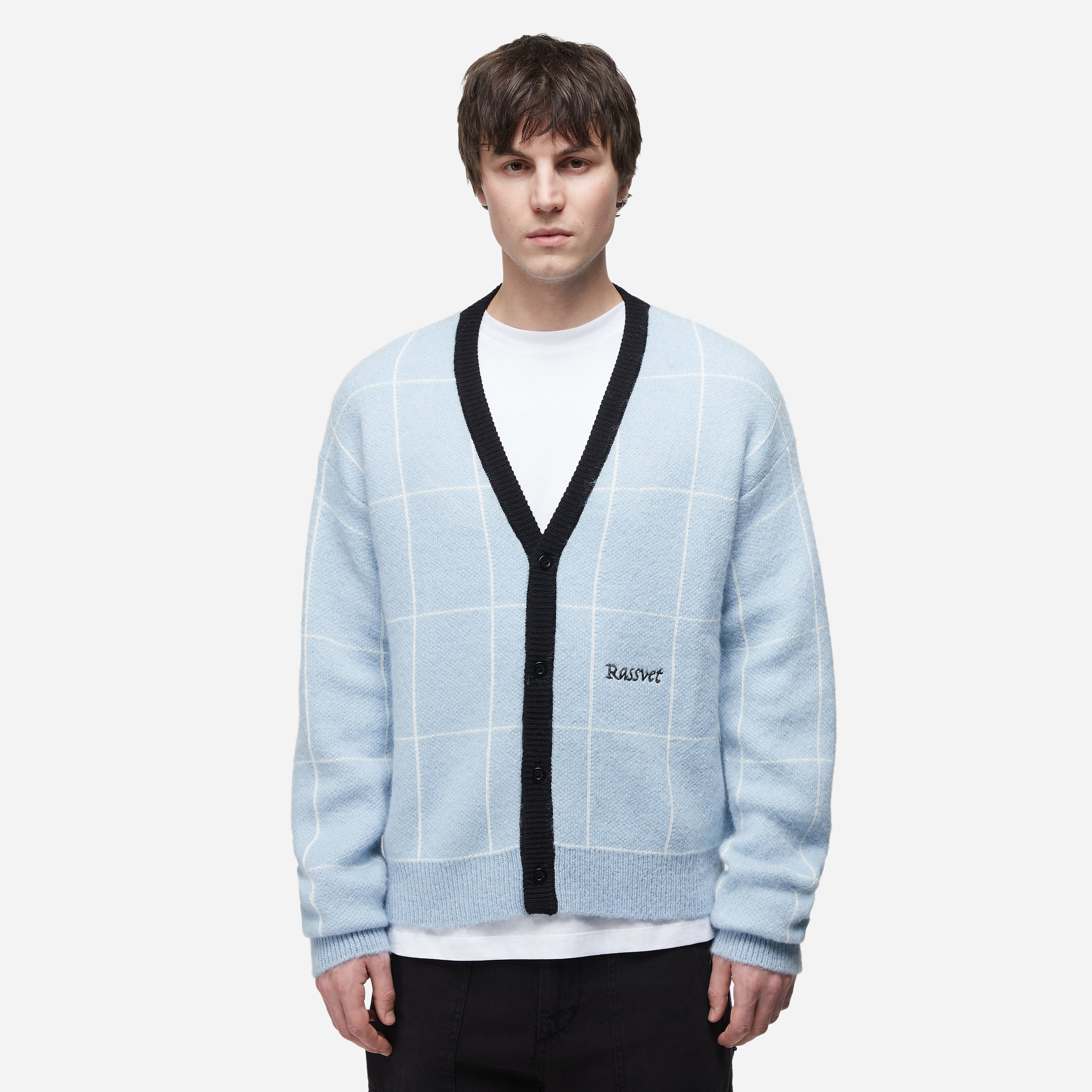 b*d様 RASSVET ラスベート　LOGO CARDIGAN KNIT b*d様 RASSVET ラスベート LOGO CARDIGAN KNIT