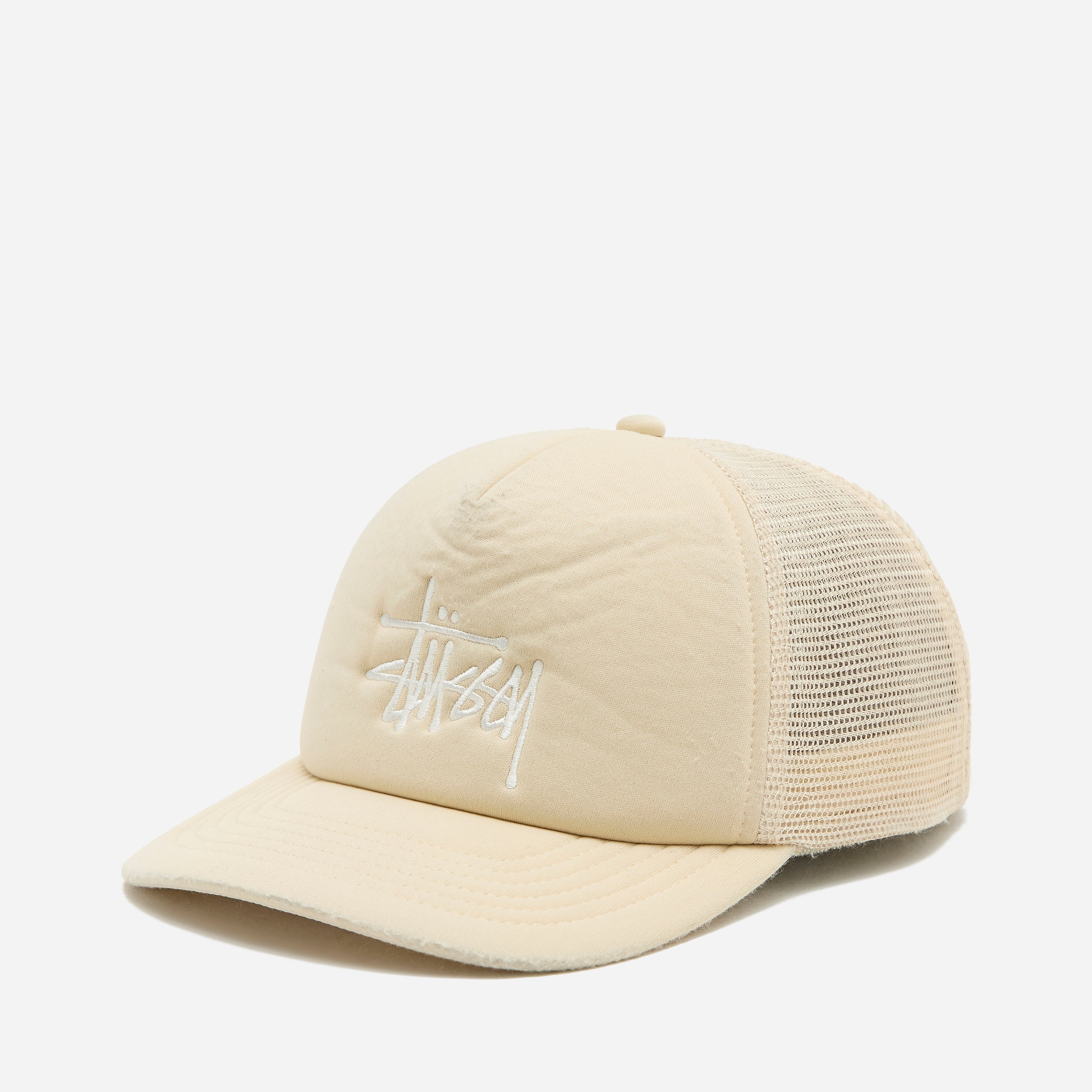 Stussy Big Trucker Cap in Brown
