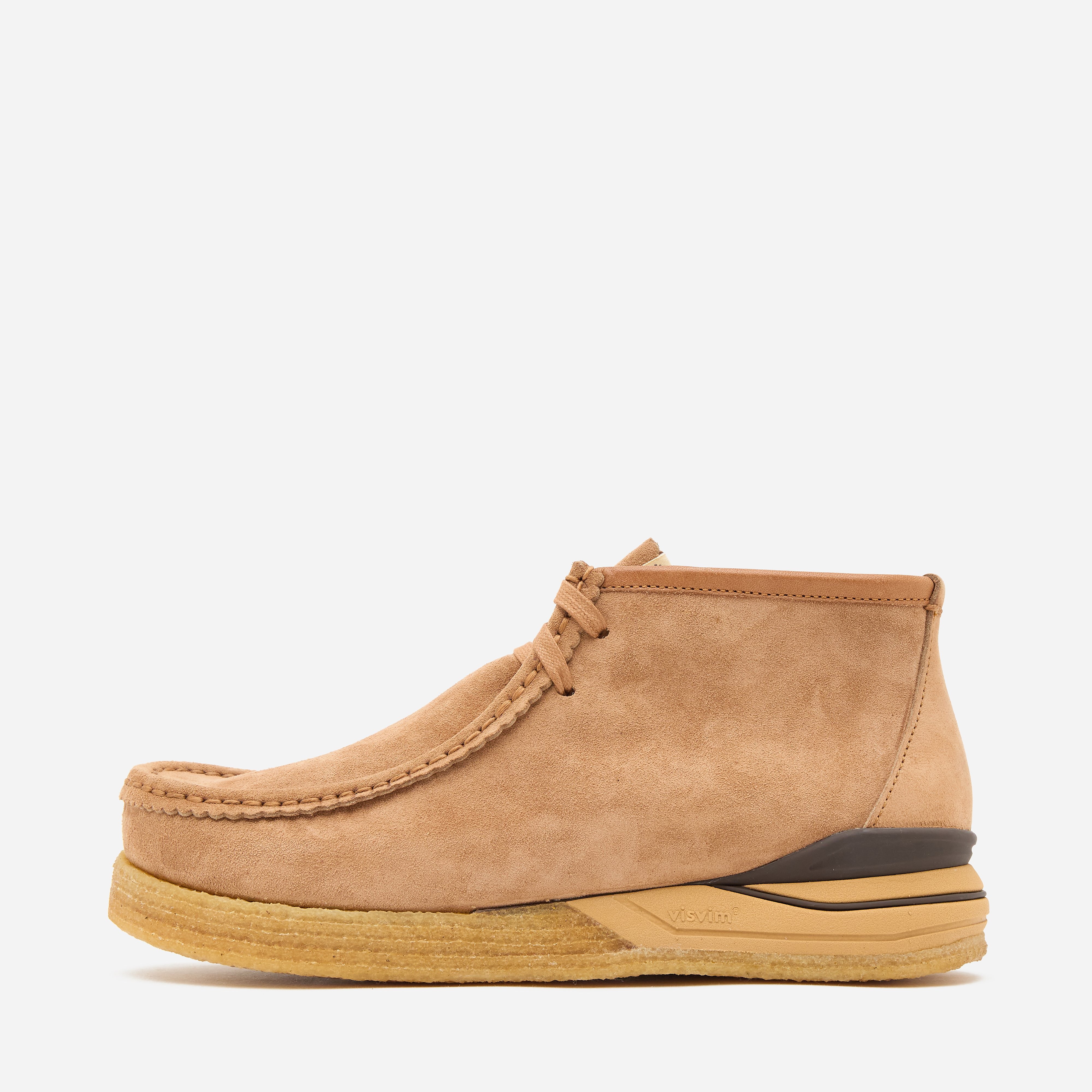 Visvim Beuys Trekker Folk Boot, Camel - Curated Menswear