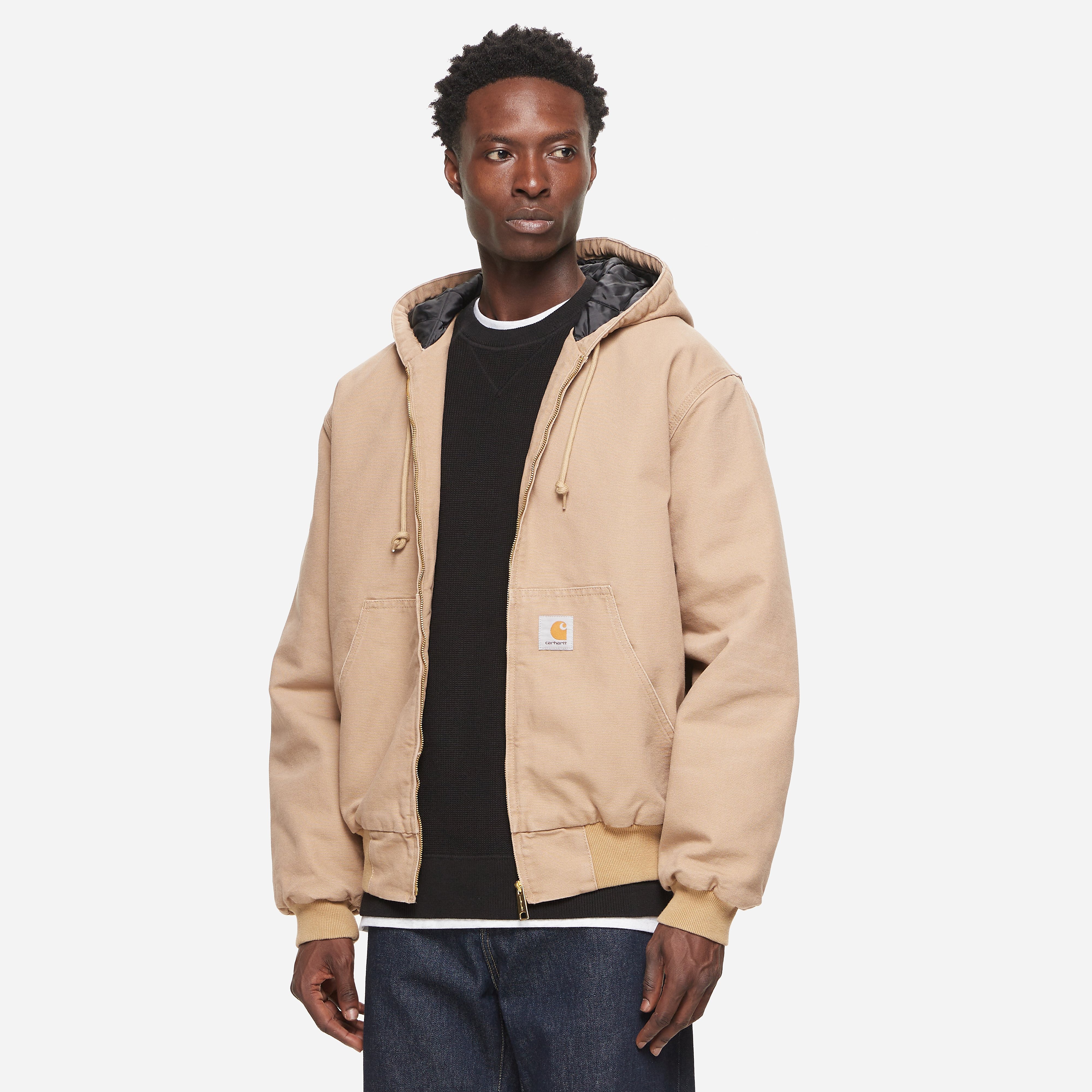 Carhartt WIP OG Active Jacket, Beige - Curated Menswear