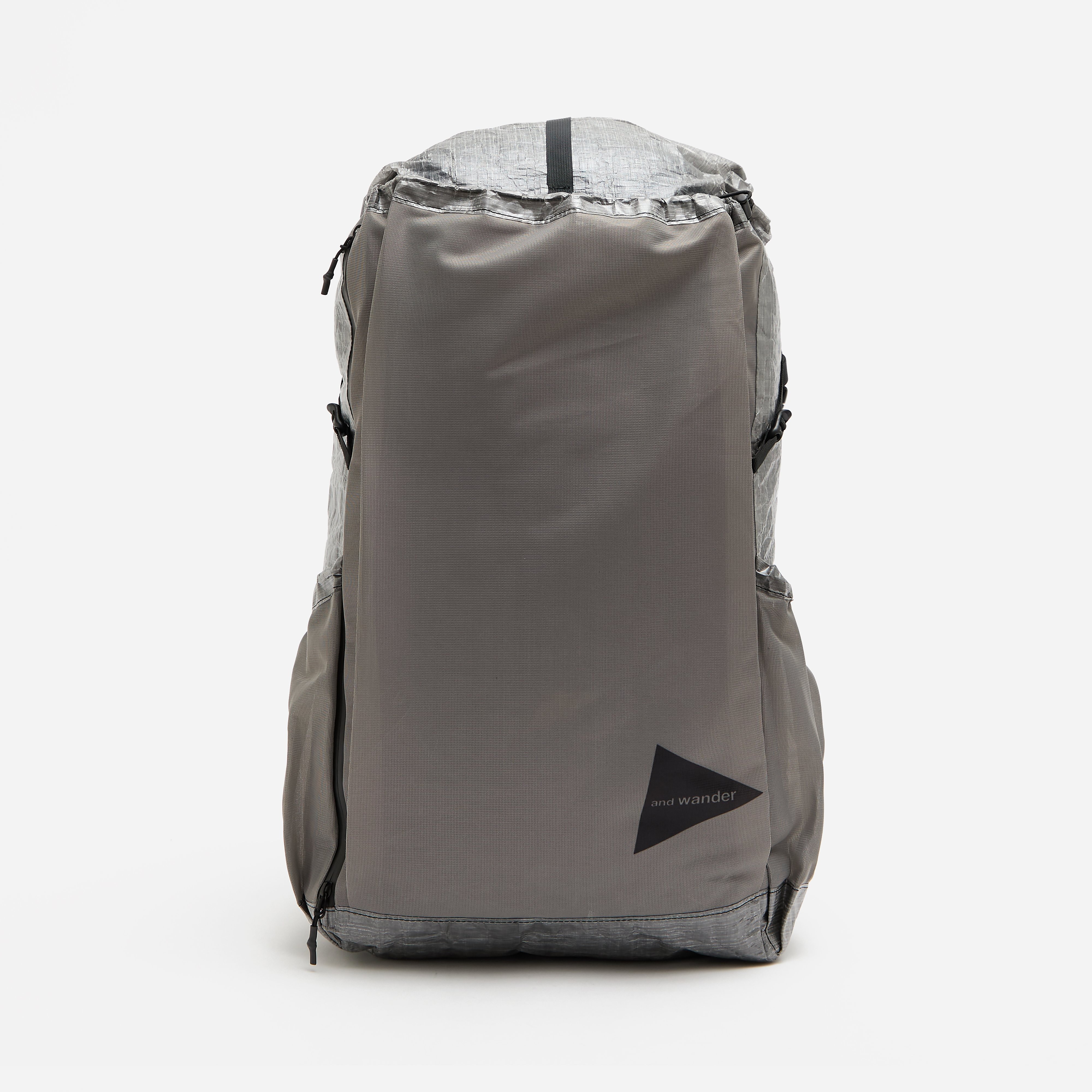 and wander Ultralight Dyneema Backpack, Grey - Curated Menswear