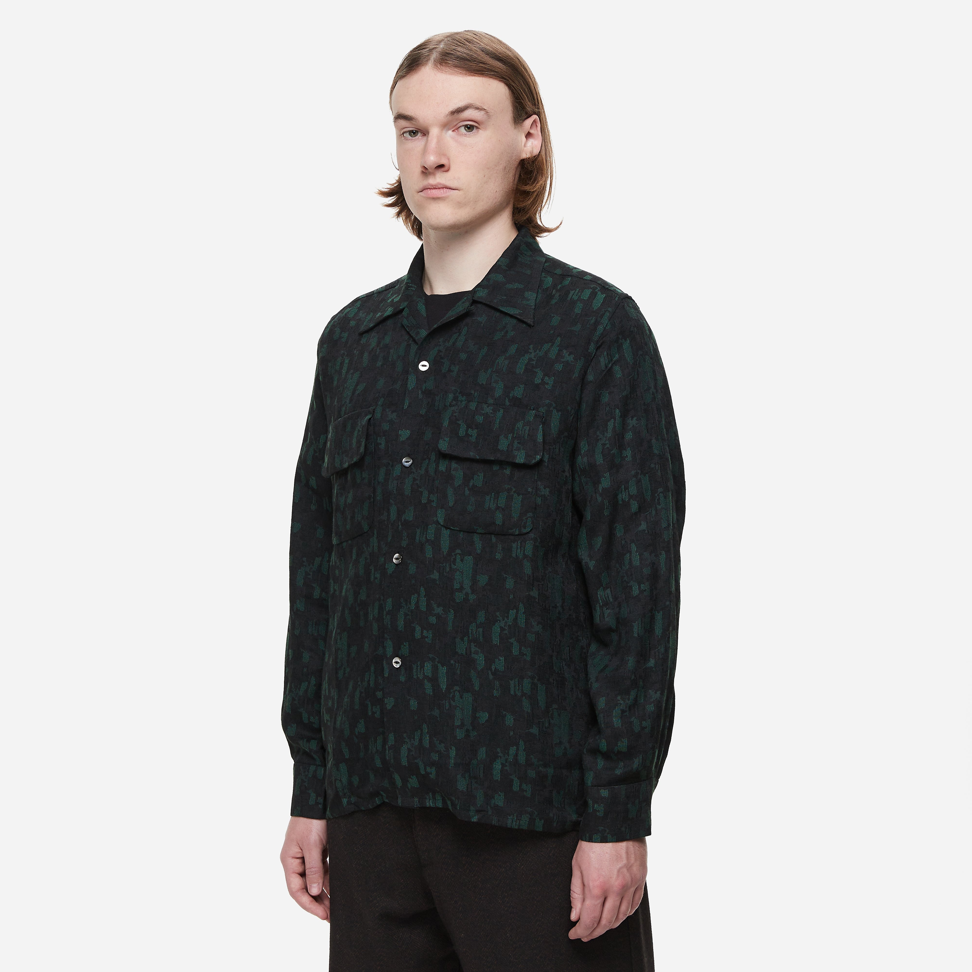 Needles 20AW classic SHIRT ブラウン Needles 20AW classic SHIRT ブラウン - メルカリ